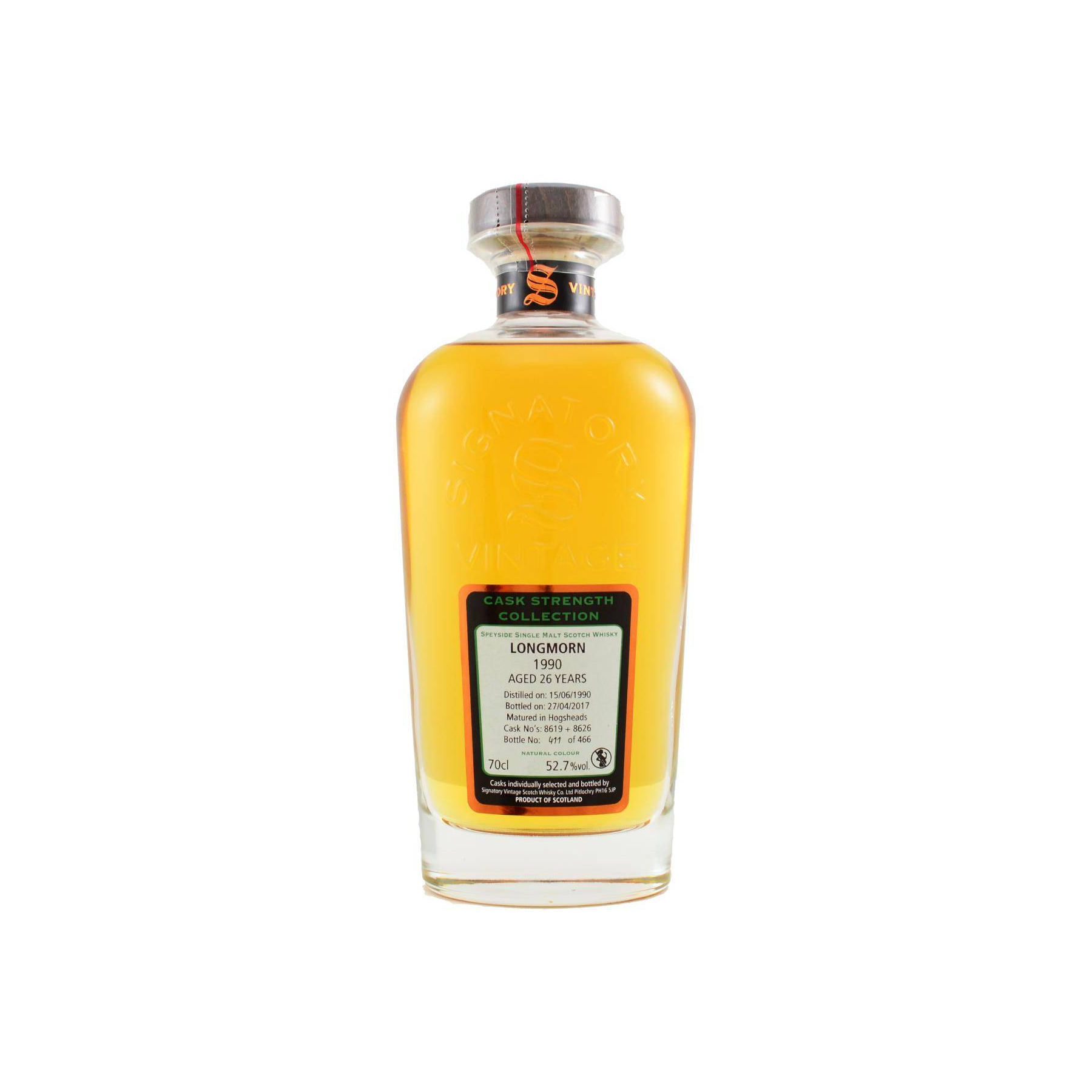 Longmorn Cask Strength Collection 1990 26 Years Single Malt Whisky