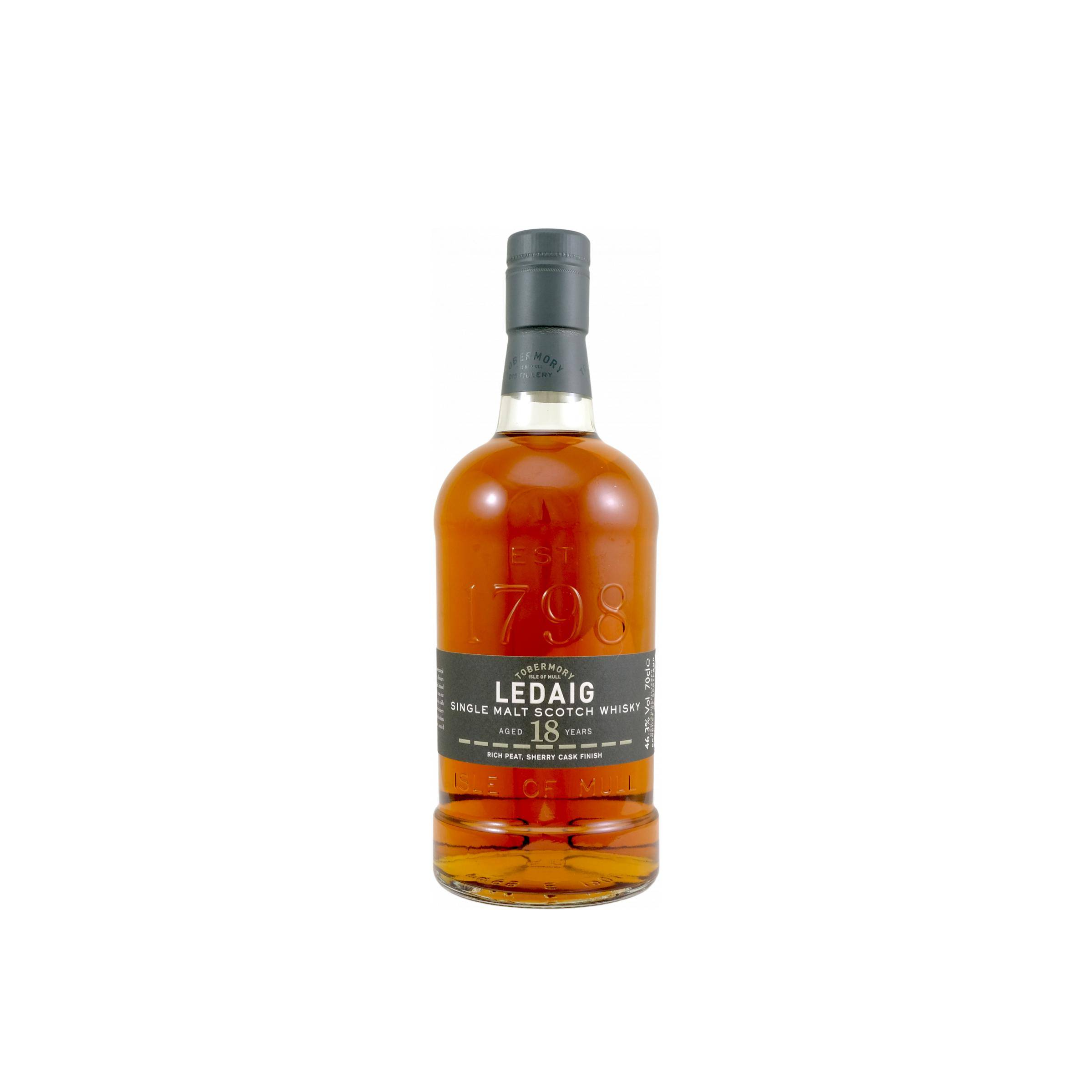 Ledaig Limited Edition 18 Years Single Malt Whisky