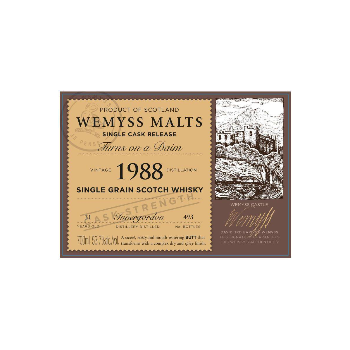 Invergordon 1988 31 Years Single Grain Whisky 2