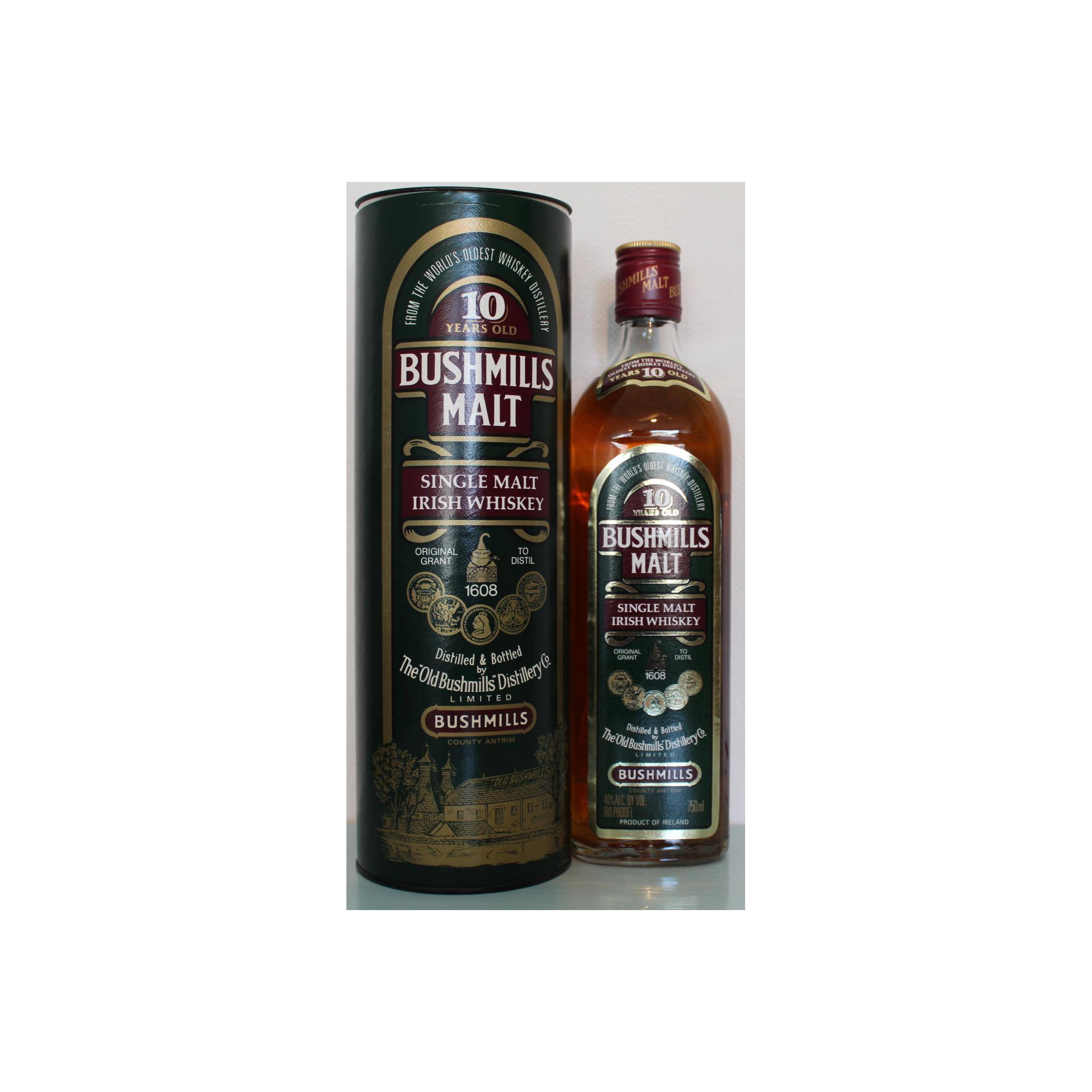 Bushmills 10 Years Single Malt Whisky 2