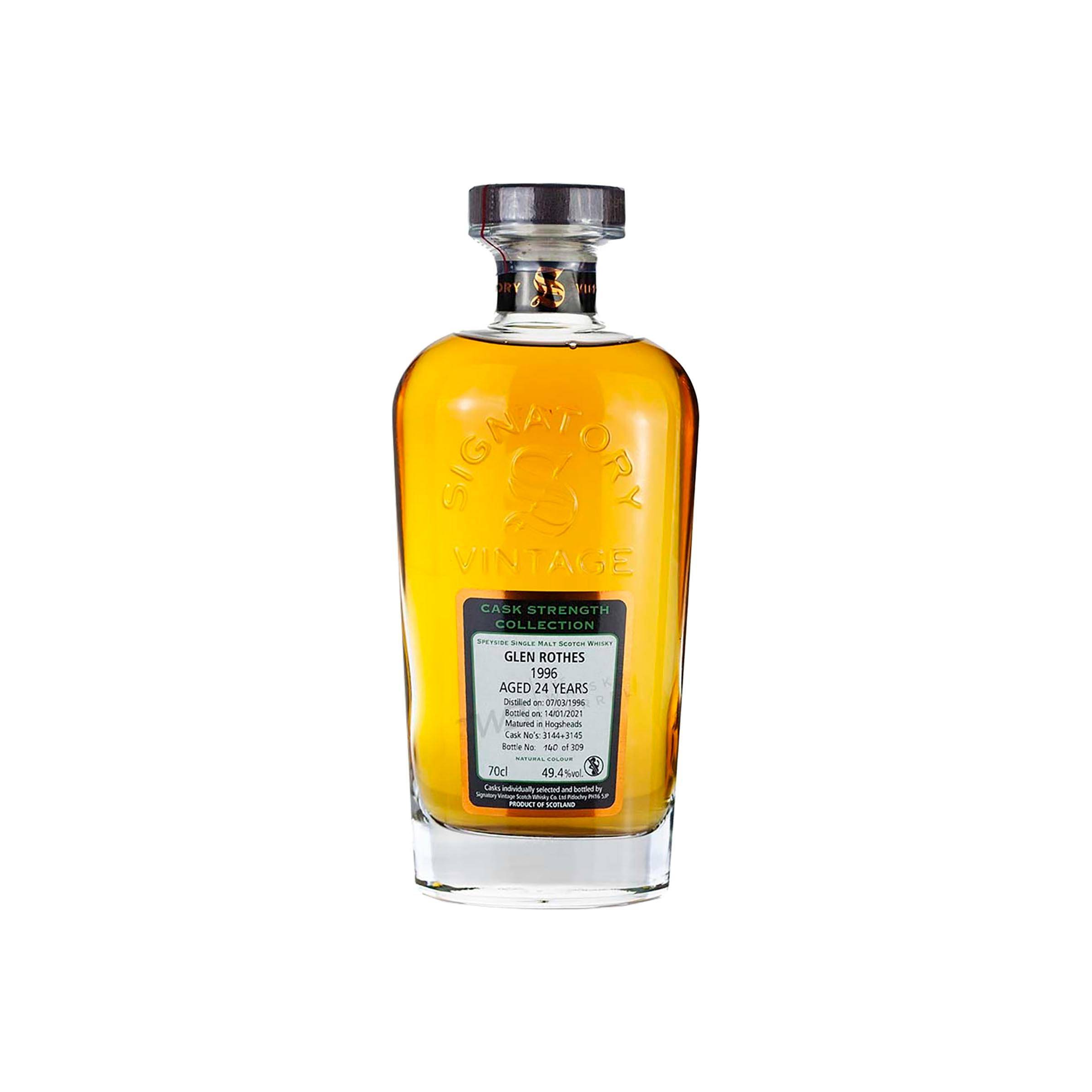 The Glenrothes Cask Strength Collection 1996 24 Years Single Malt Whisky