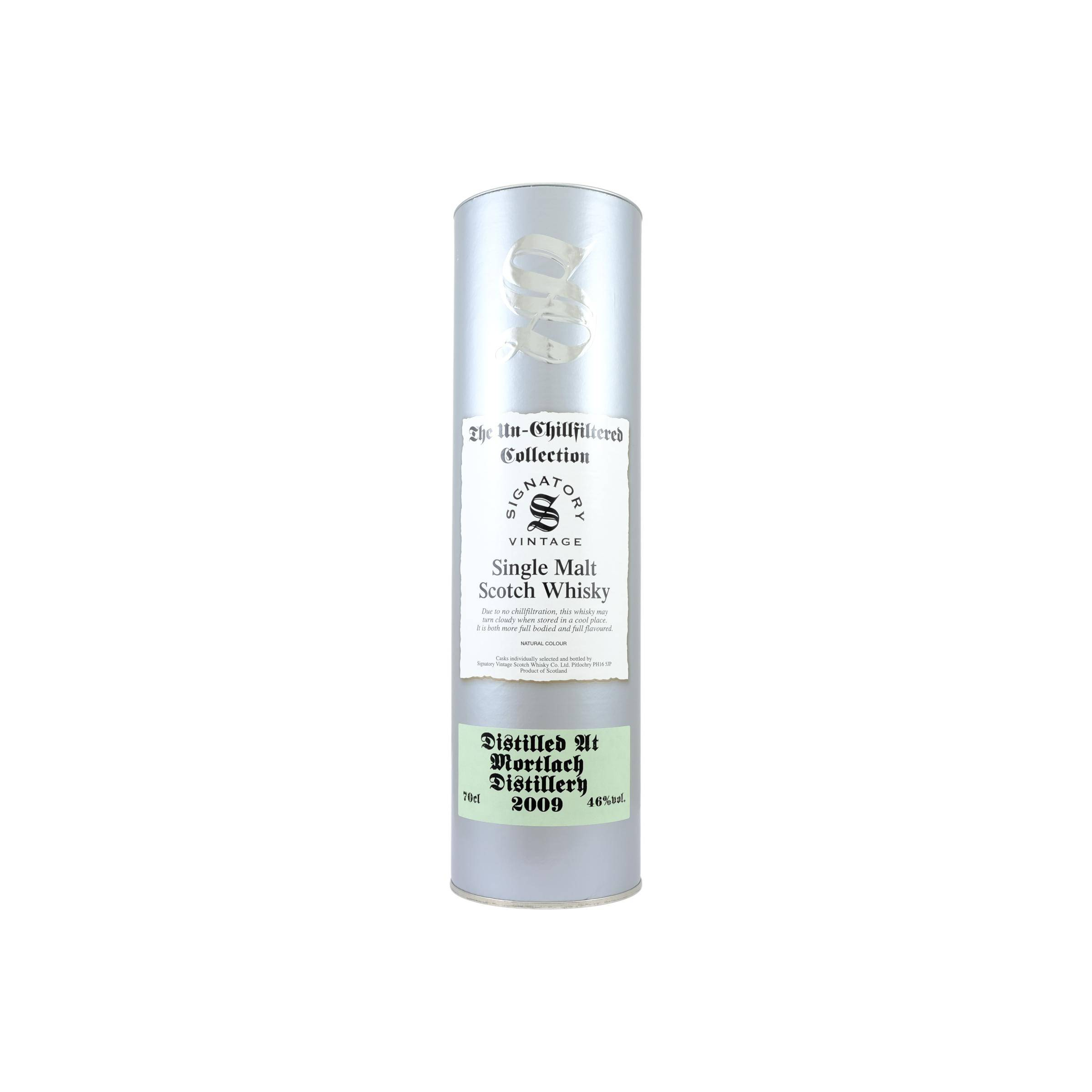 Mortlach The Un-Chillfiltered Collection 2009 12 Years Single Malt Whisky 2
