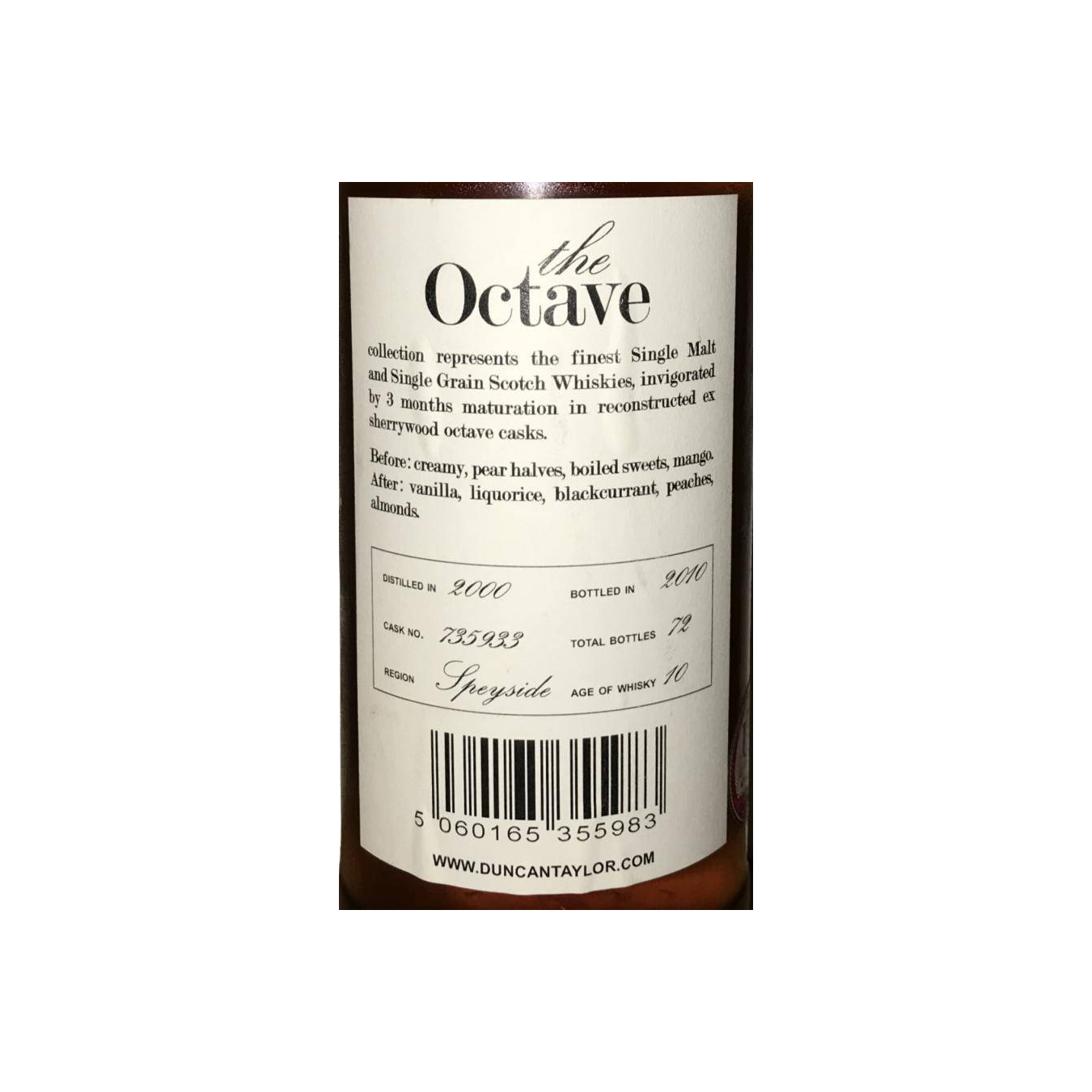 Balmenach The Octave 2000 10 Years Single Malt Whisky 2
