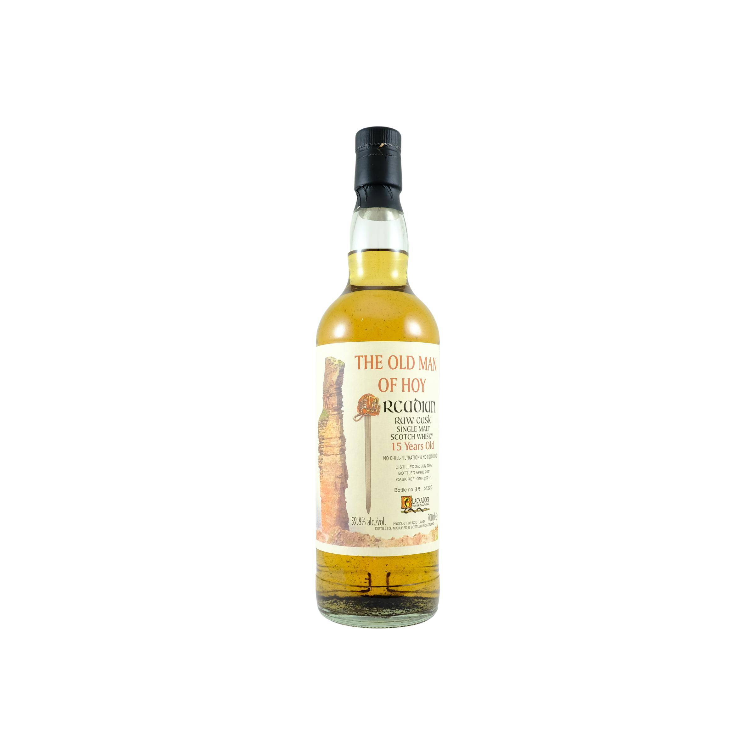 Blackadder 2005 15 Years Single Malt Whisky