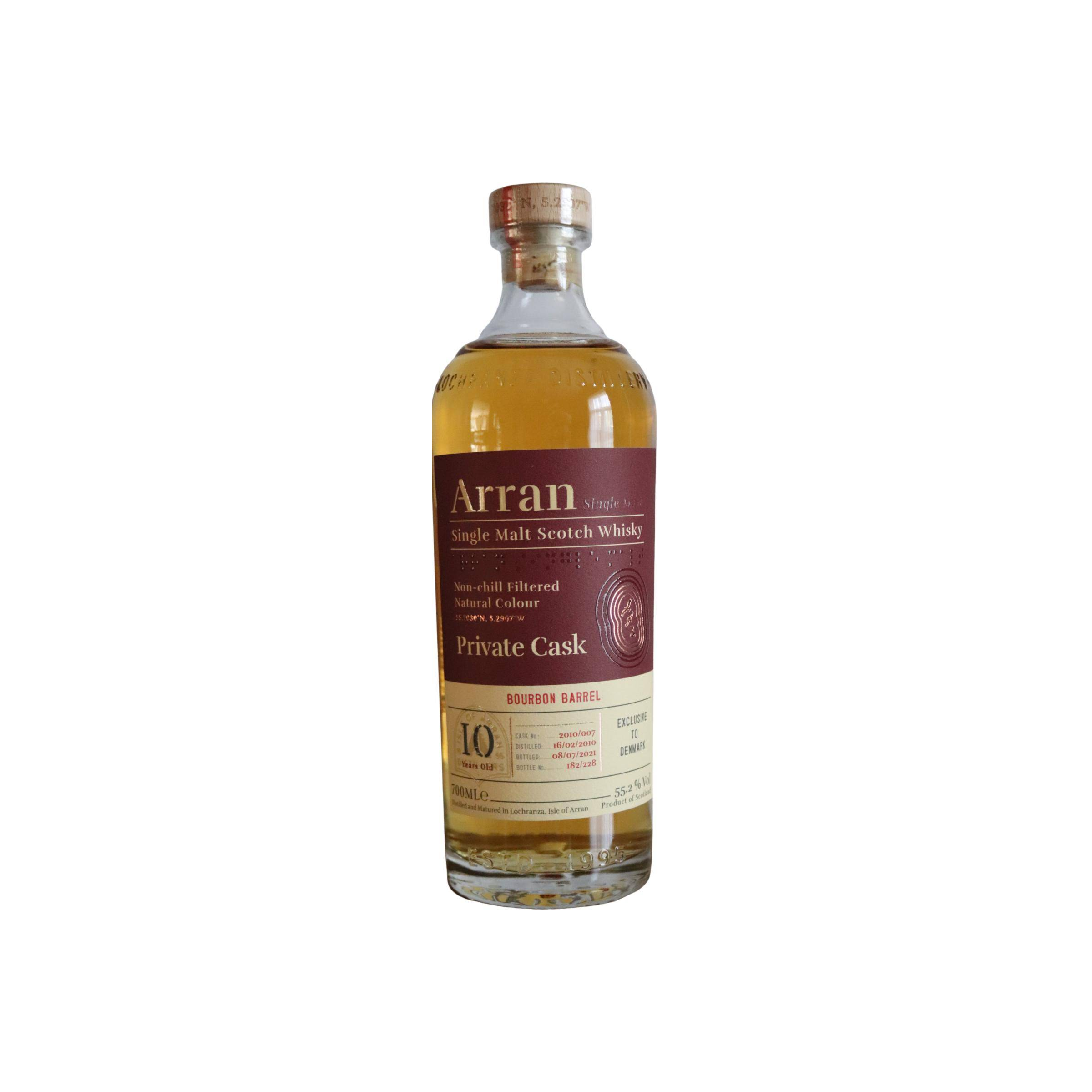 Arran Private Cask 2010 10 Years Single Malt Whisky