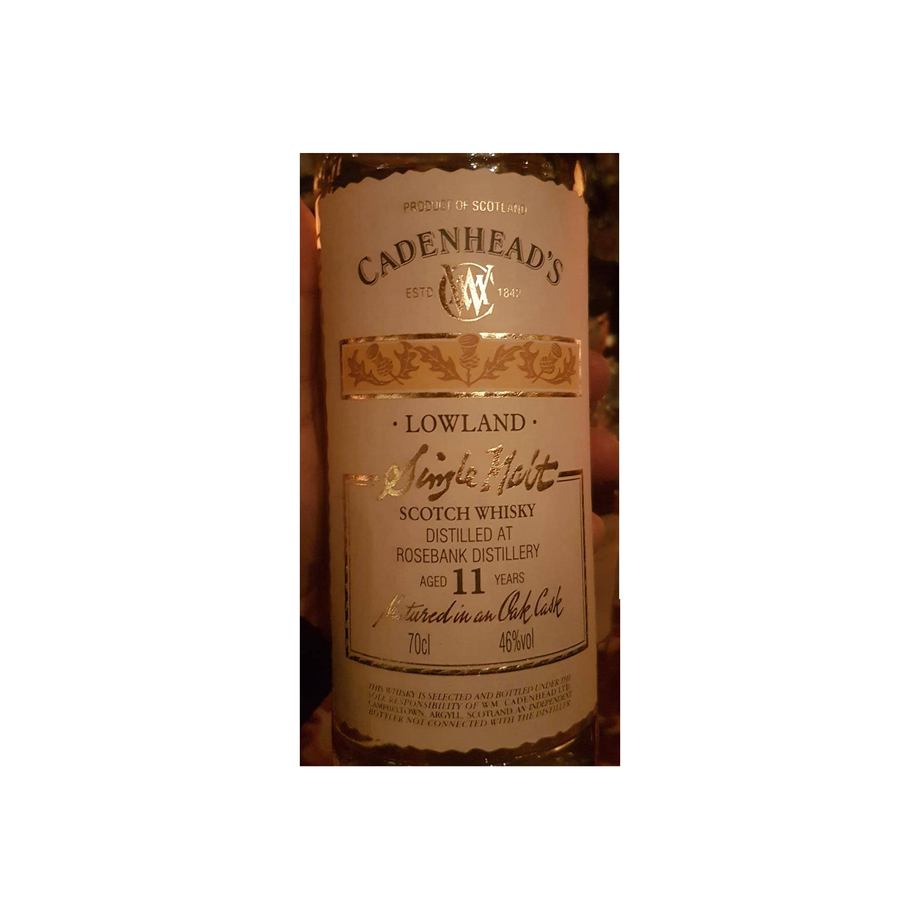 Rosebank 11 Years Single Malt Whisky 3