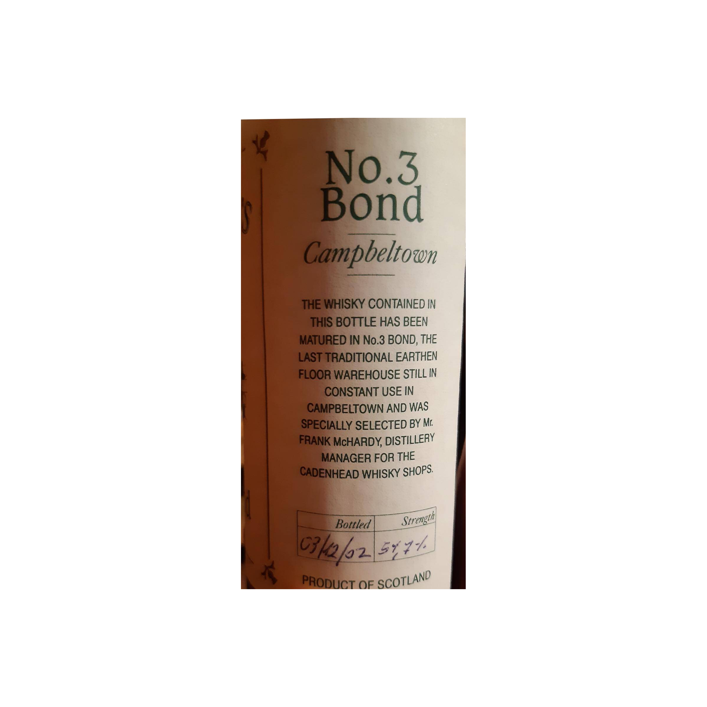 Cadenhead Single Malt Whisky 2