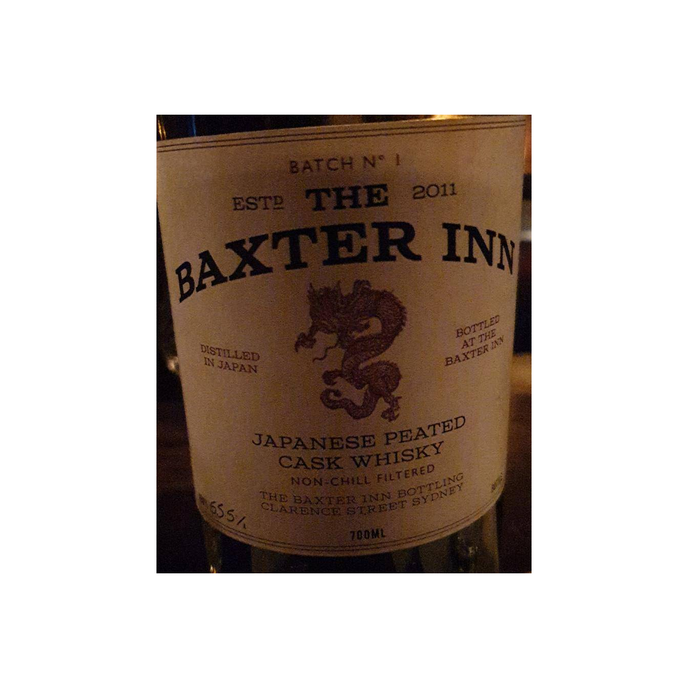 The Baxter Inn Batch 1