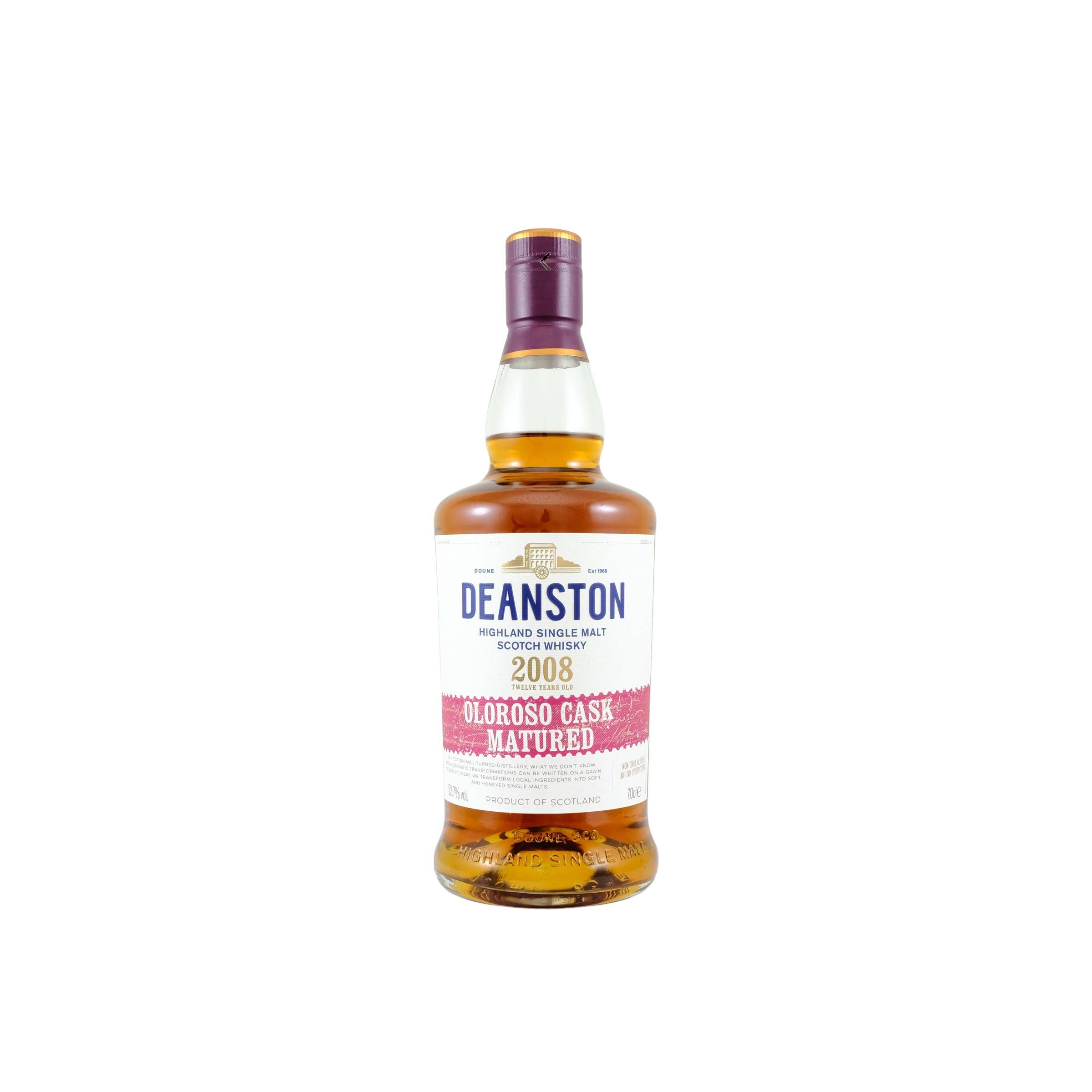 Deanston 2008 12 Years Single Malt Whisky