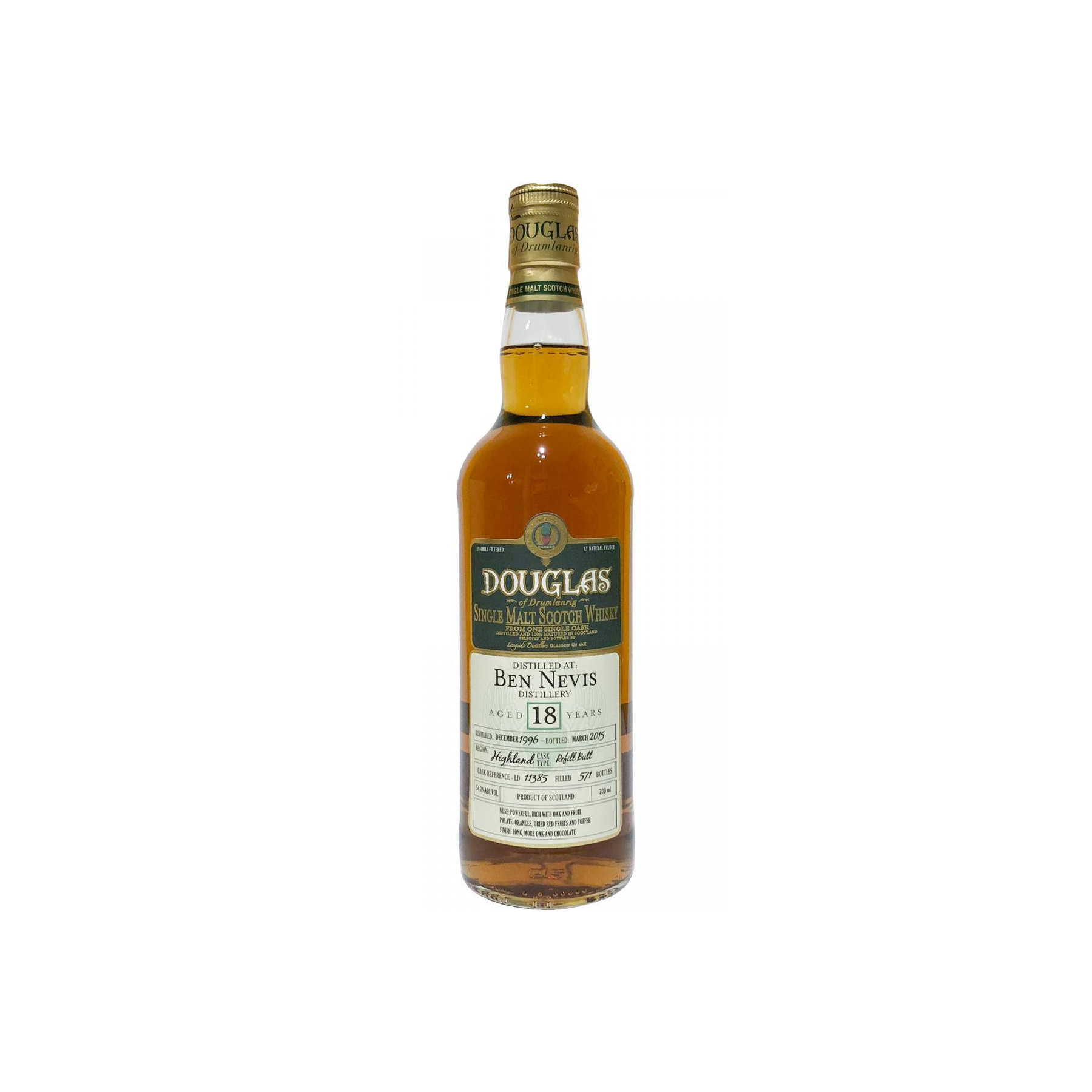 Ben Nevis 1996 18 Years Single Malt Whisky