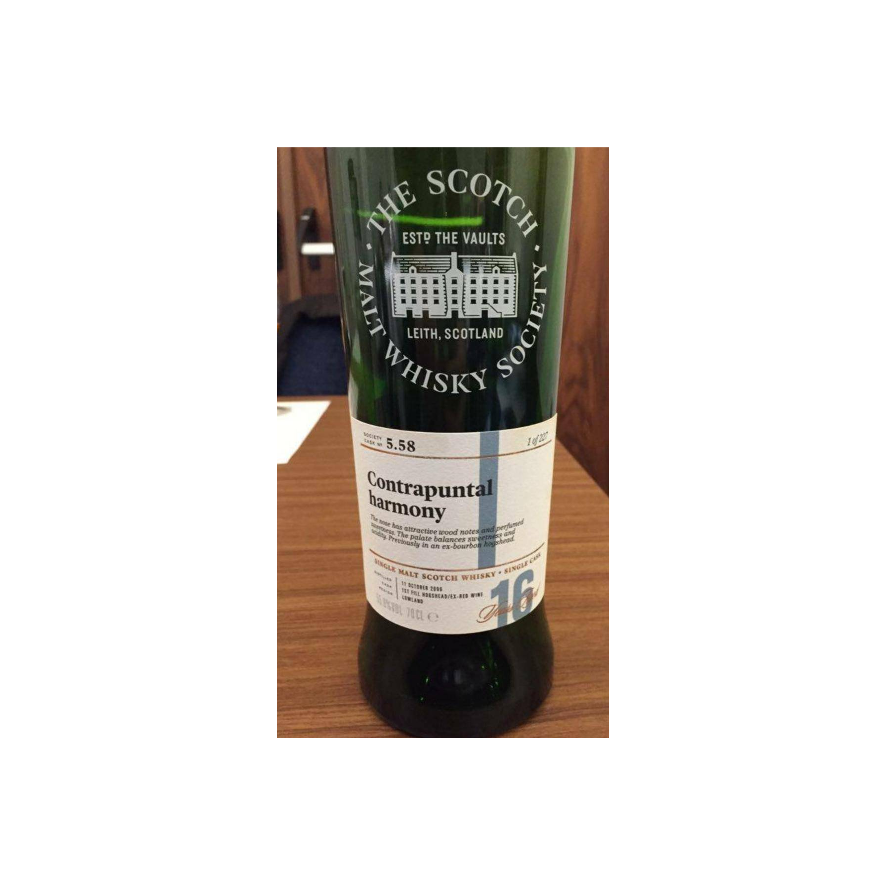 The Scotch Malt Whisky Society 2000 16 Years Single Malt Whisky 2