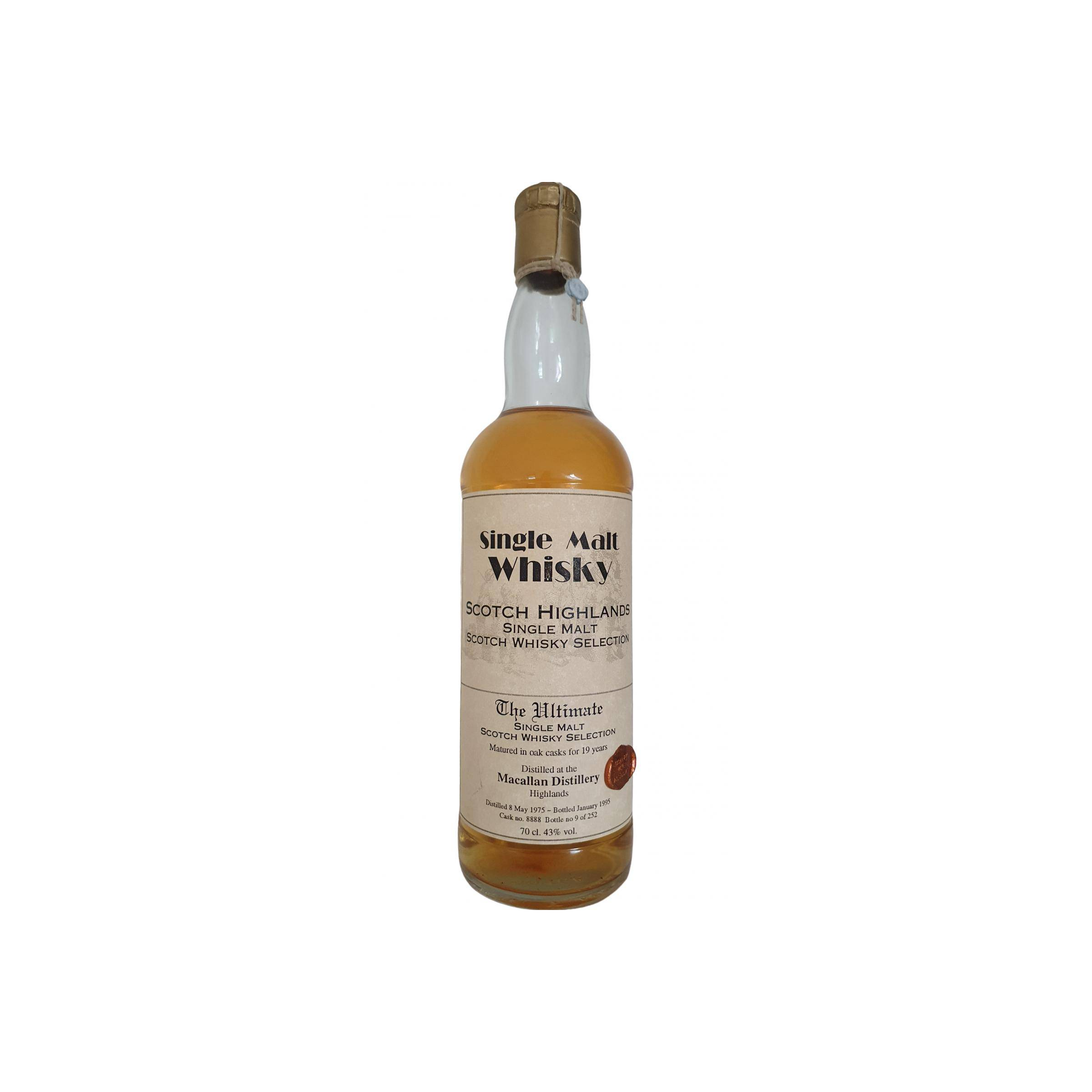 The Macallan The Ultimate 1975 19 Years Single Malt Whisky