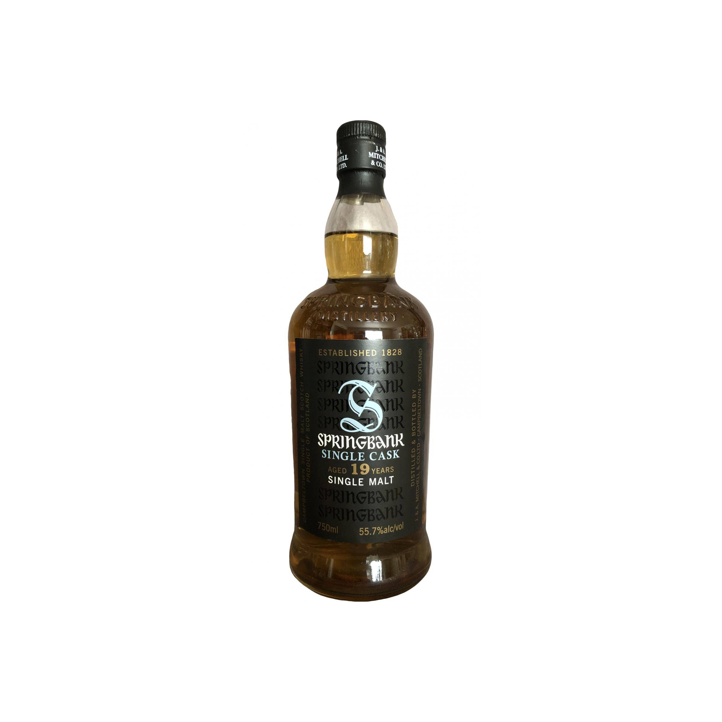 Springbank Single Cask 1996 19 Years Single Malt Whisky
