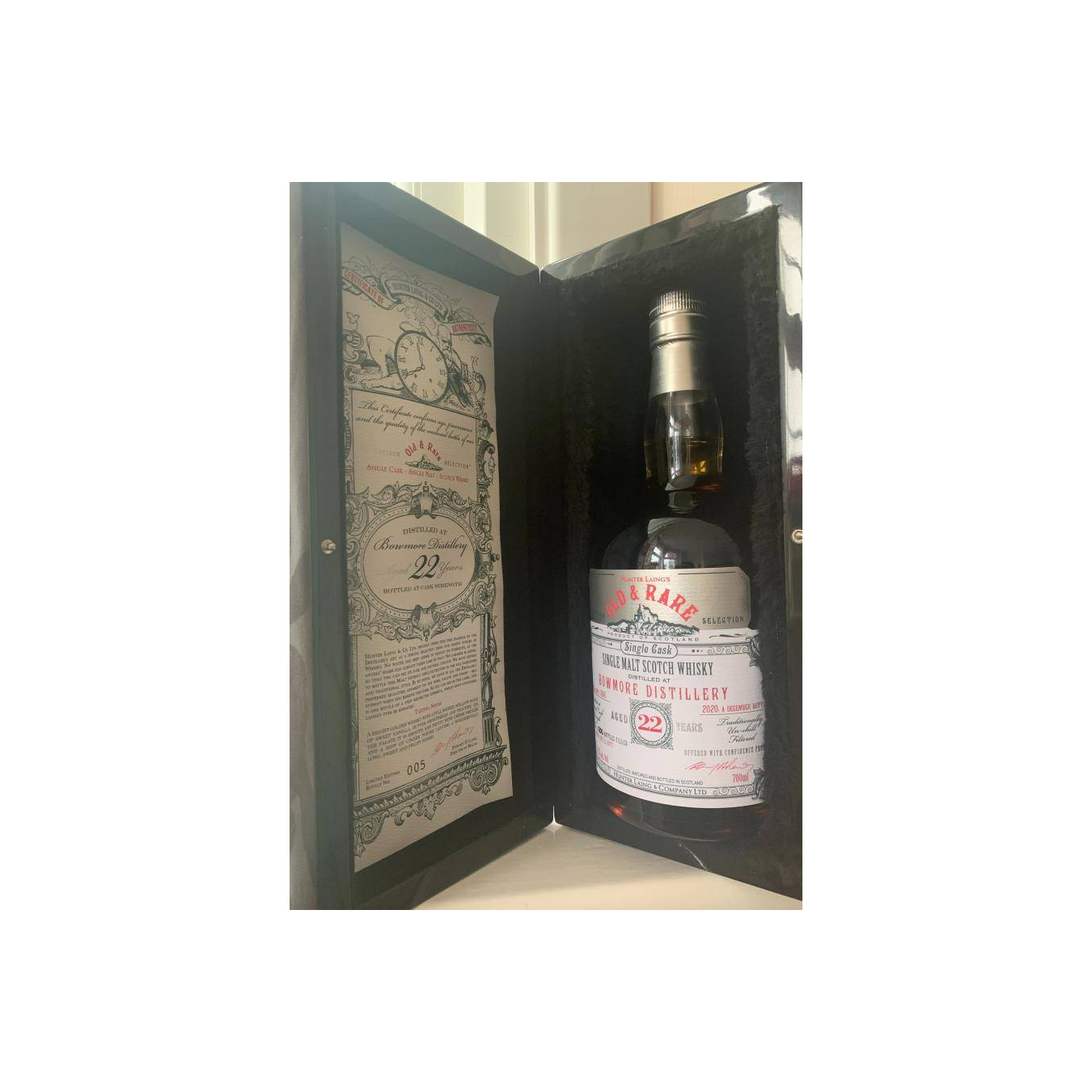 Bowmore 1998 22 Years Single Malt Whisky 3