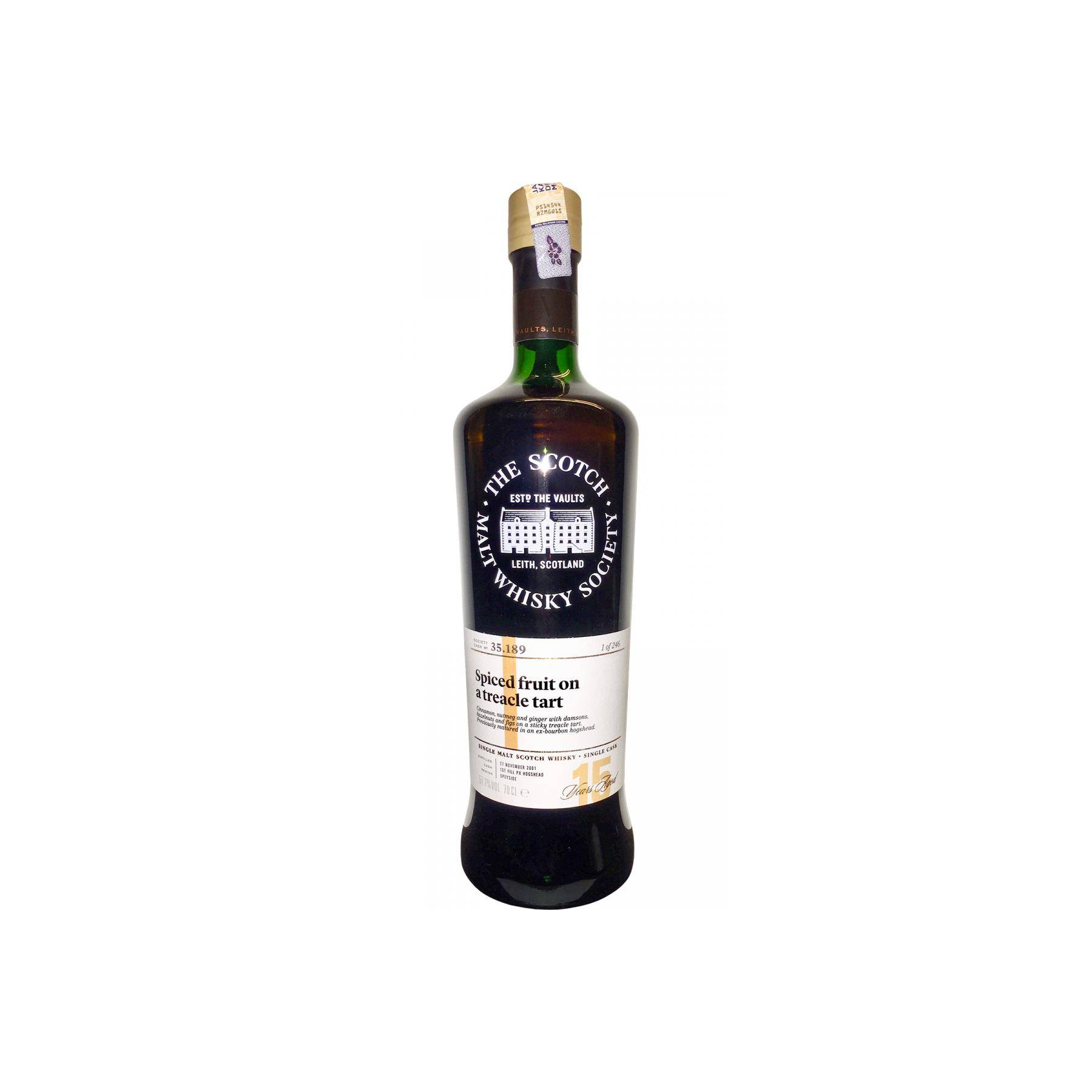 The Scotch Malt Whisky Society 2001 15 Years Single Malt Whisky