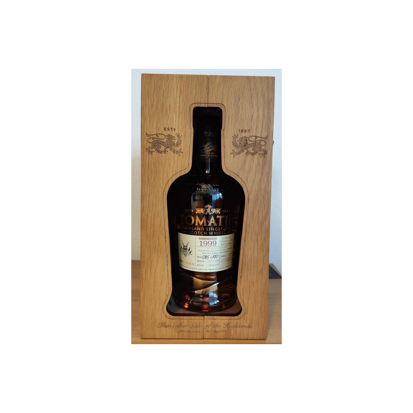 Tomatin 1999 20 Years Single Malt Whisky 3
