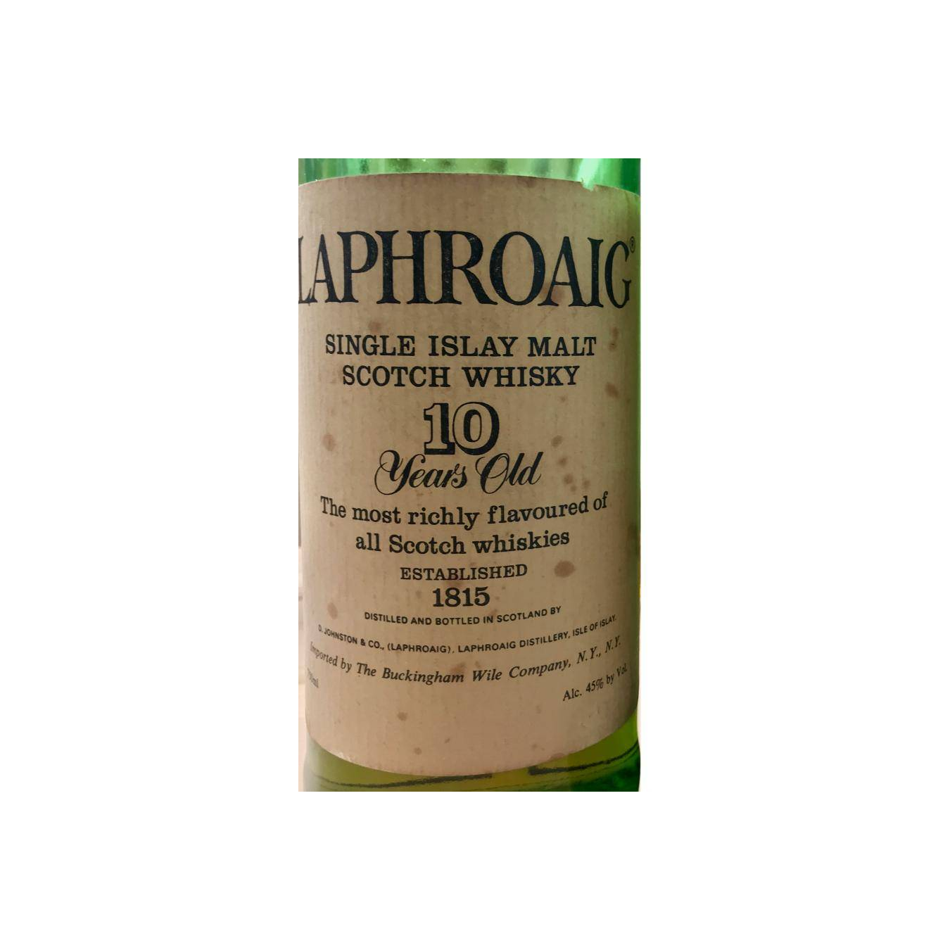 Laphroaig 10 Years Single Malt Whisky