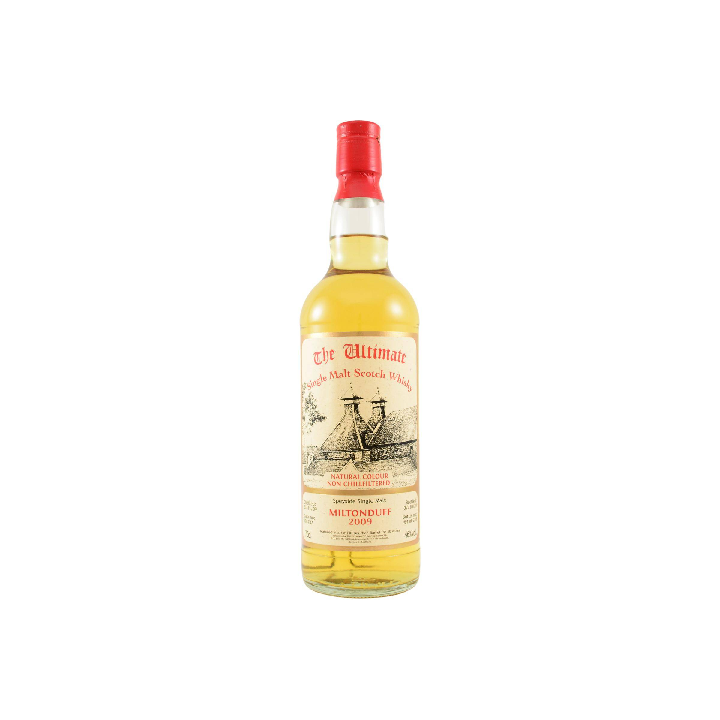 Miltonduff The Ultimate 2009 10 Years Single Malt Whisky