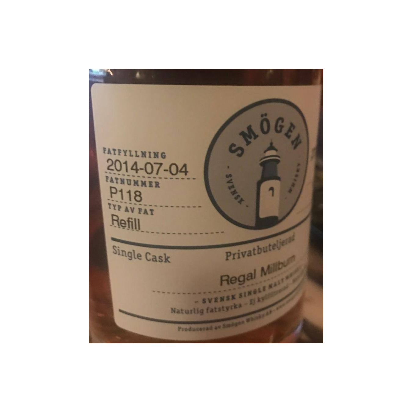 The Scotch Malt Whisky Society 2014 4 Years Single Malt Whisky