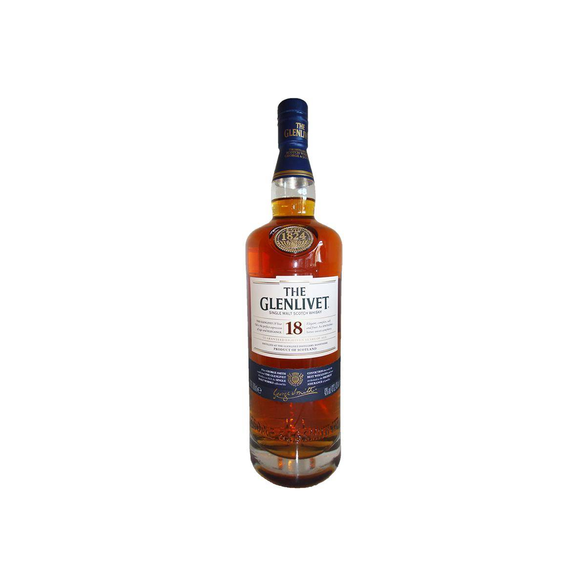 The Glenlivet 18 Years Single Malt Whisky