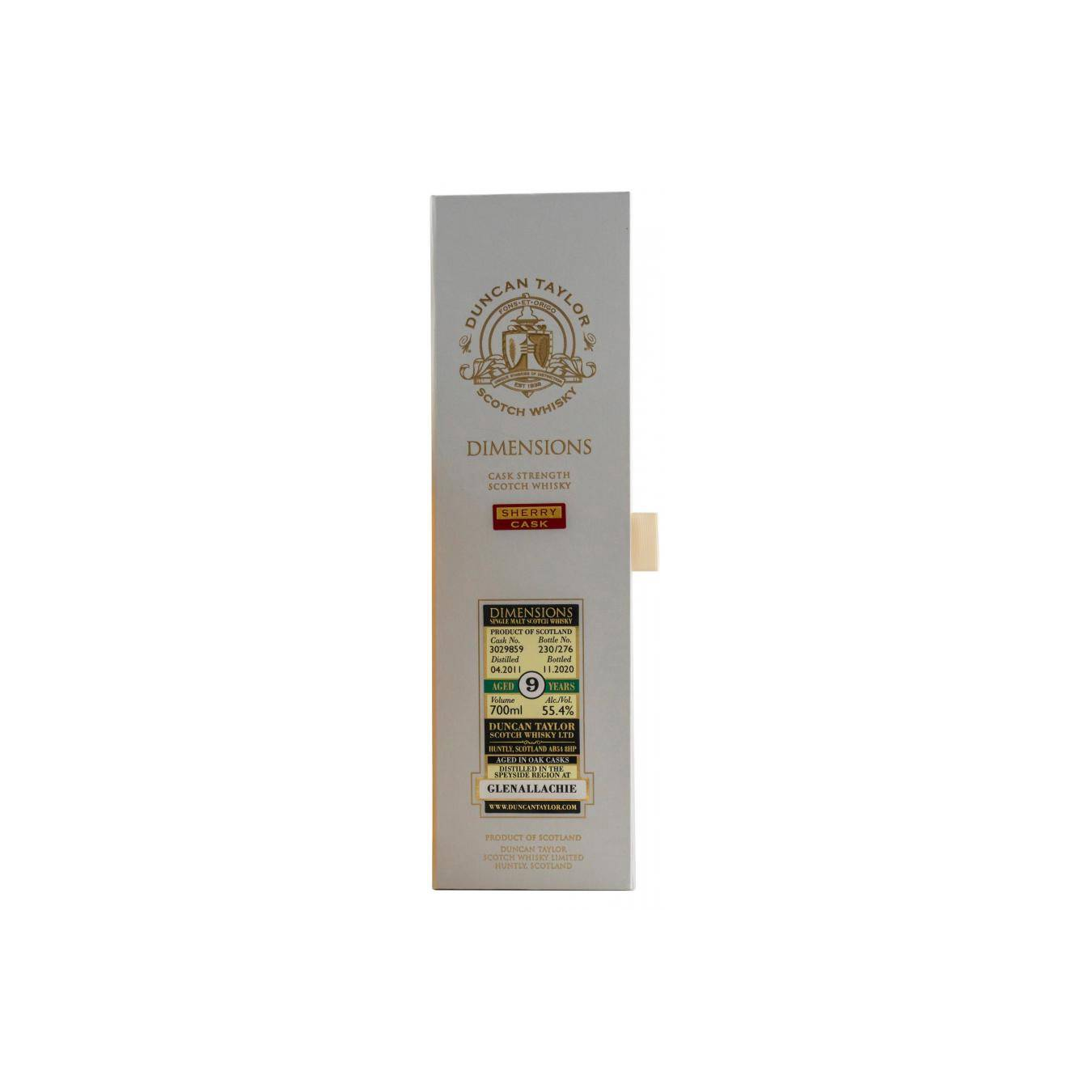 The GlenAllachie Dimensions 2011 9 Years Single Malt Whisky 2