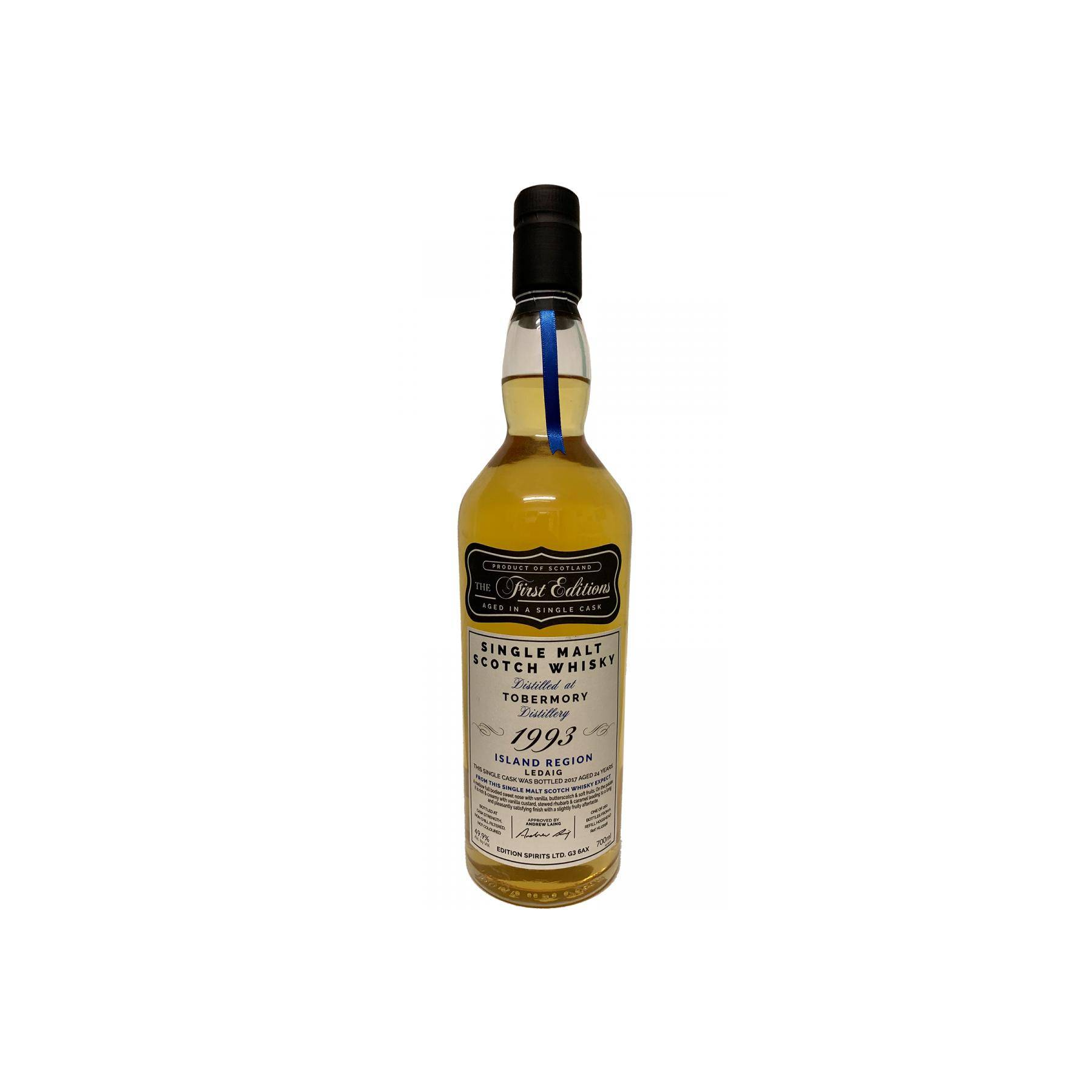 Tobermory The First Editions 1993 24 Years Single Malt Whisky