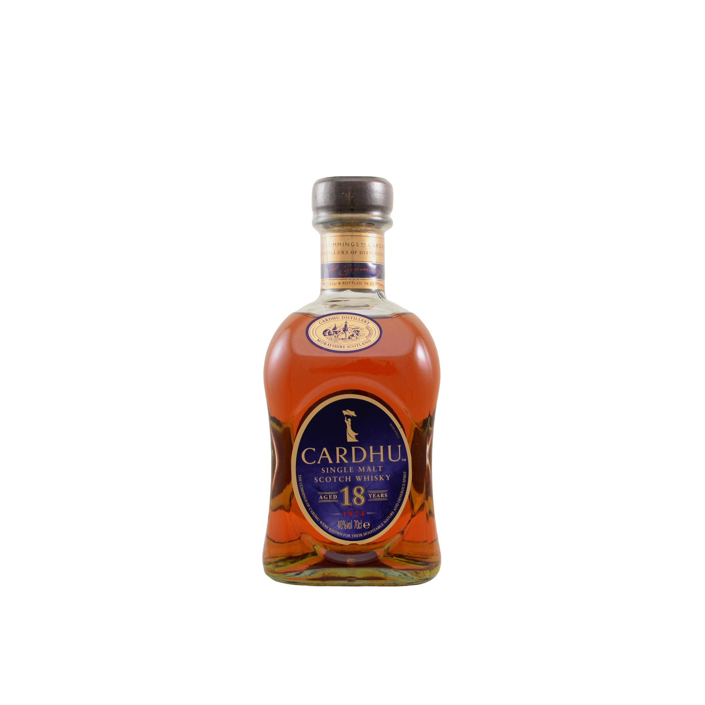 Cardhu 18 Years Single Malt Whisky