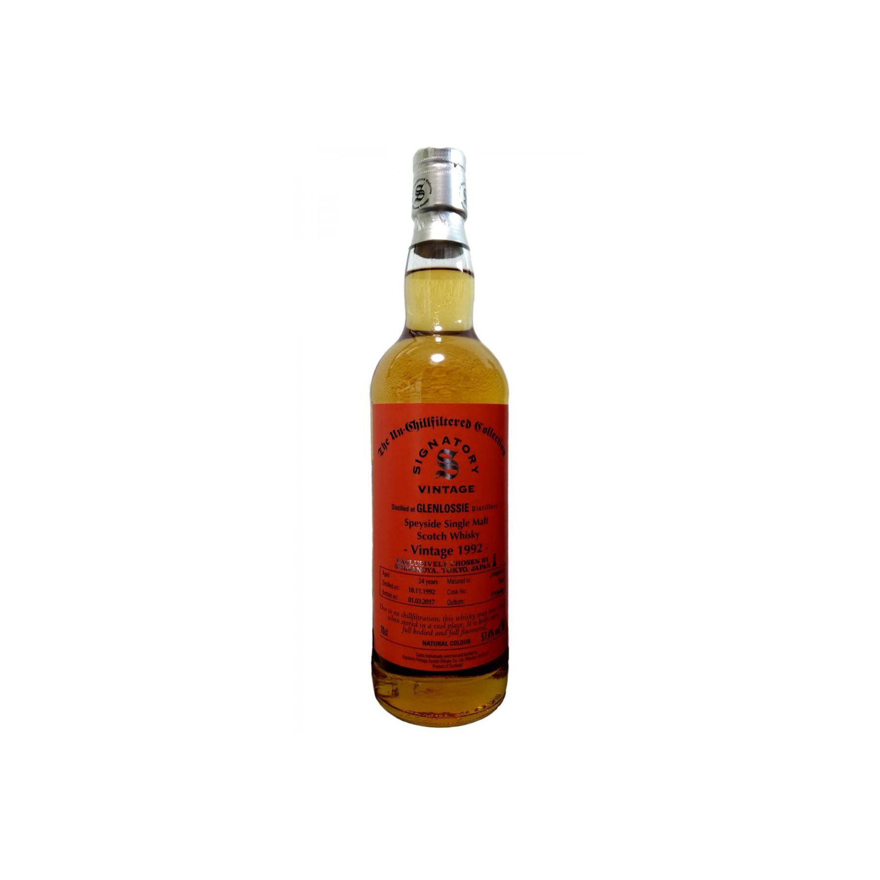 Glenlossie The Un-Chillfiltered Collection 1992 24 Years Single Malt Whisky