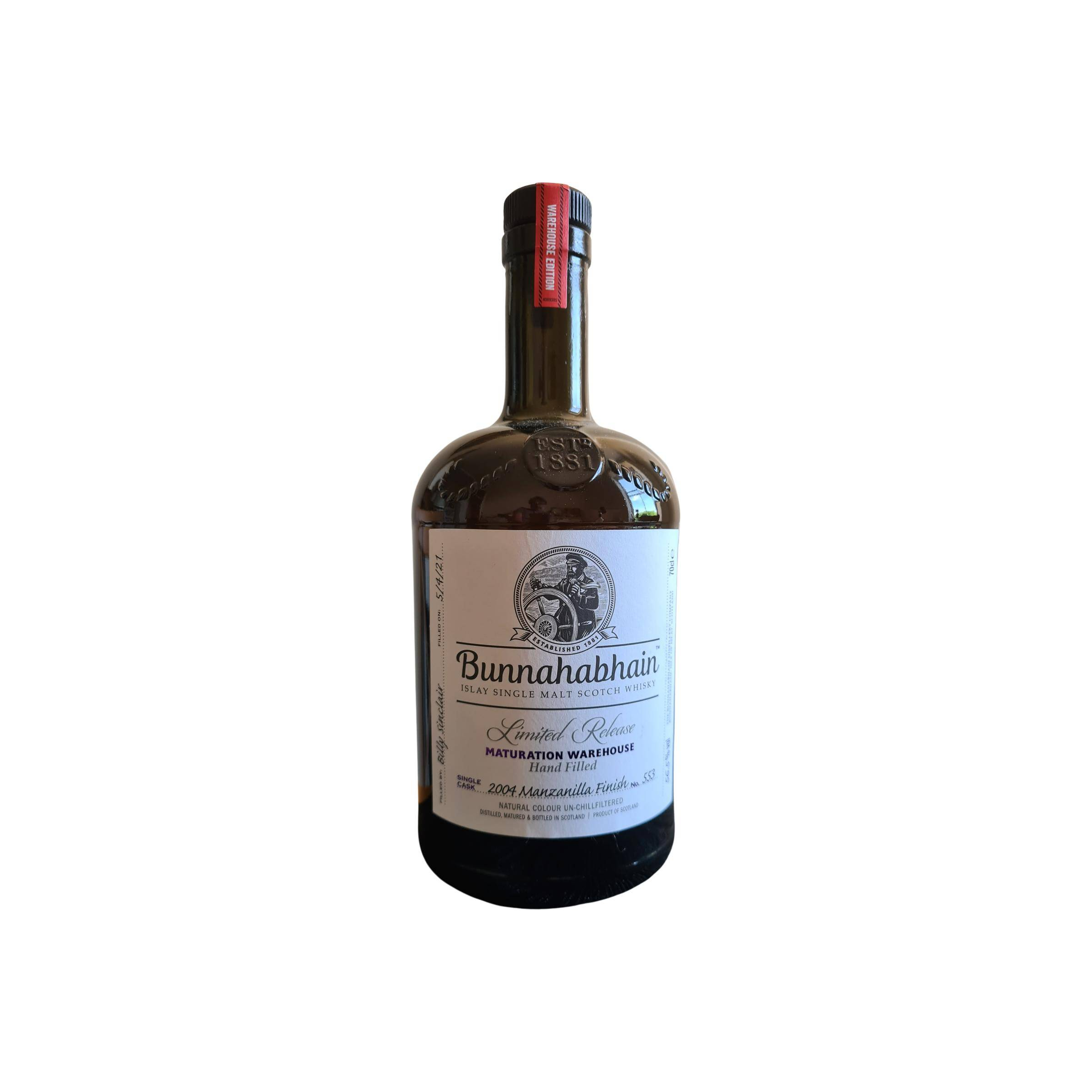 Bunnahabhain 2004 16 Years Single Malt Whisky
