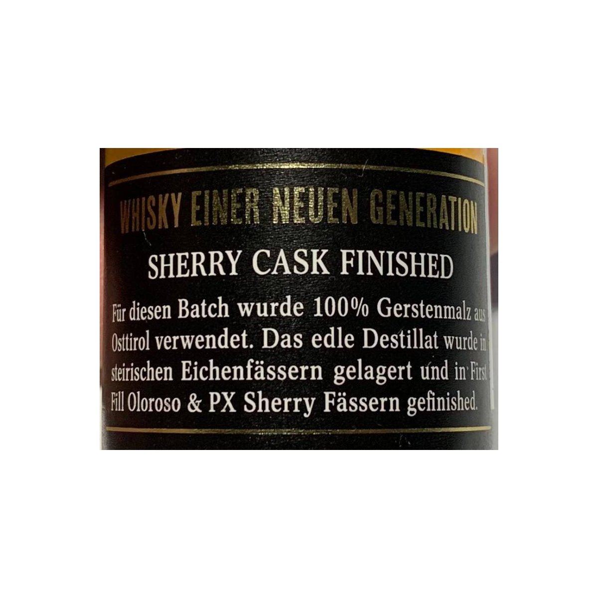 Rauchkofel Sherry Cask Finished 3