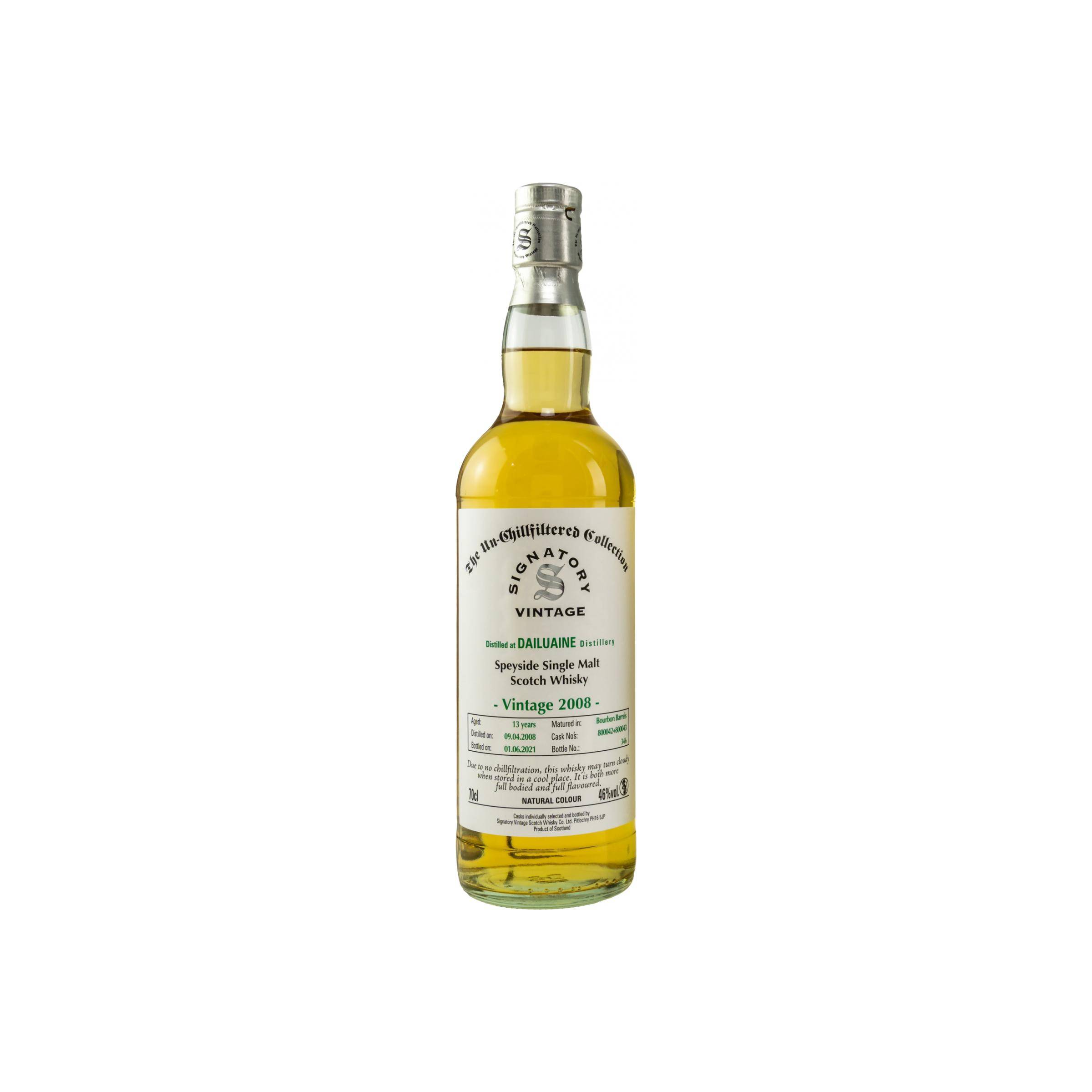 Dailuaine The Un-Chillfiltered Collection 2008 13 Years Single Malt Whisky