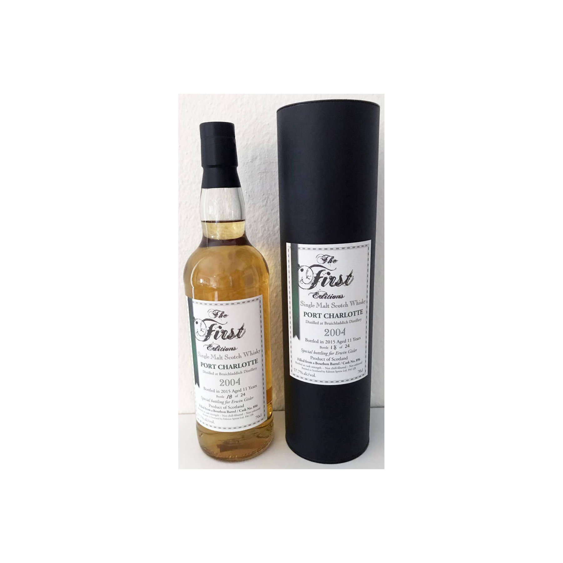 Bruichladdich The First Editions 2004 11 Years Single Malt Whisky