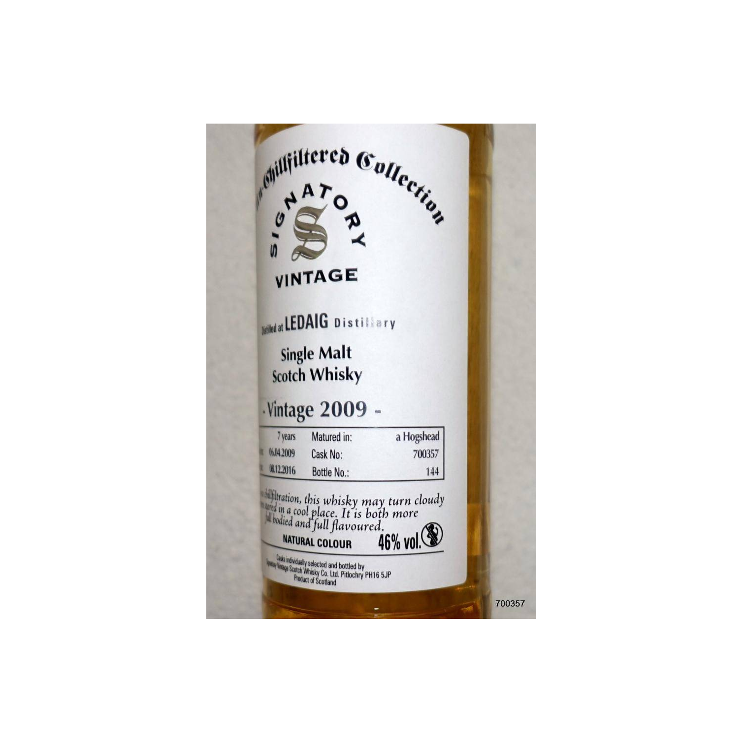 Tobermory The Un-Chillfiltered Collection 2009 7 Years Single Malt Whisky 2