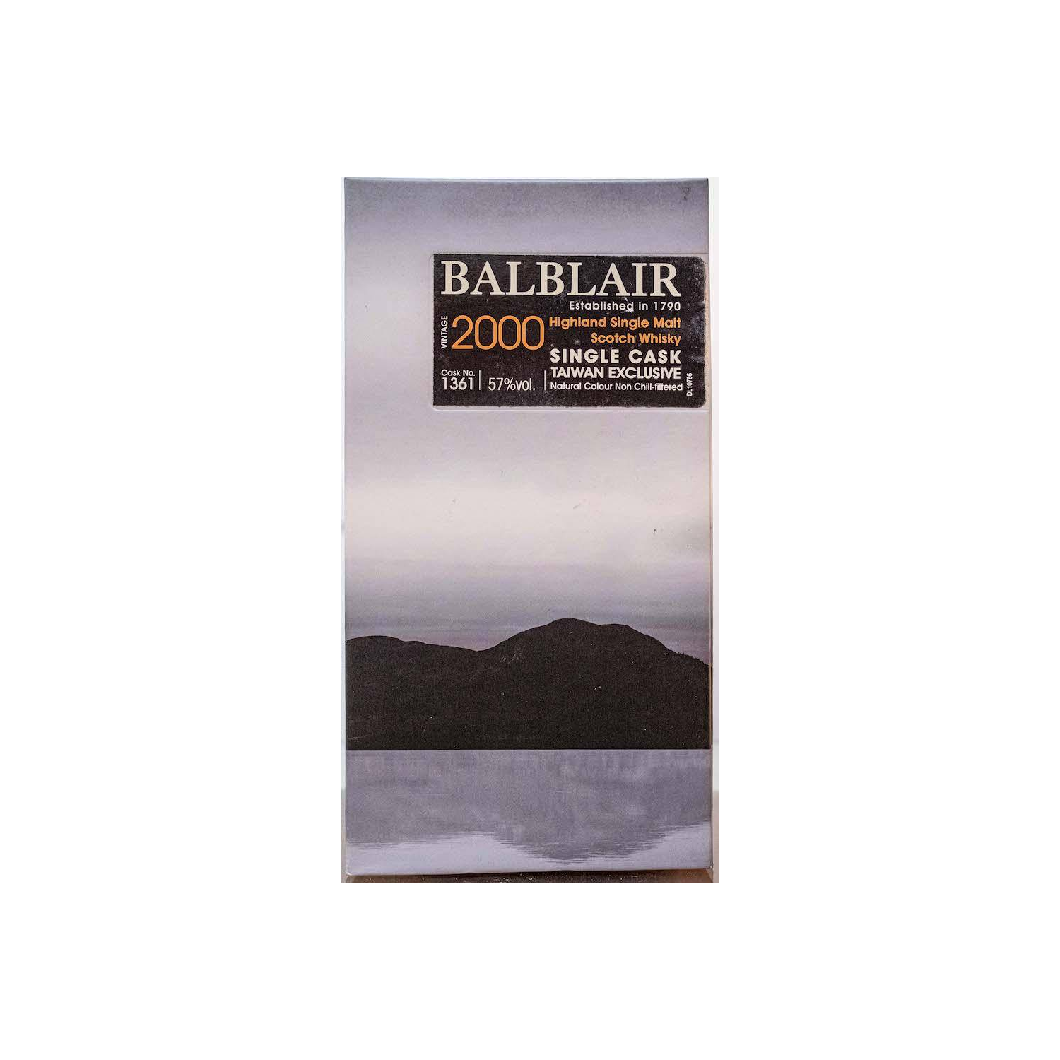Balblair Single Cask 2000 14 Years Single Malt Whisky 2