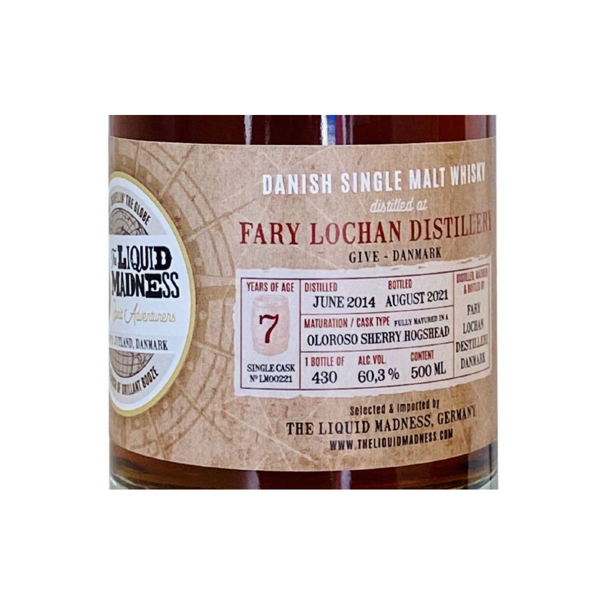 Fary Lochan 2014 7 Years Single Malt Whisky 2