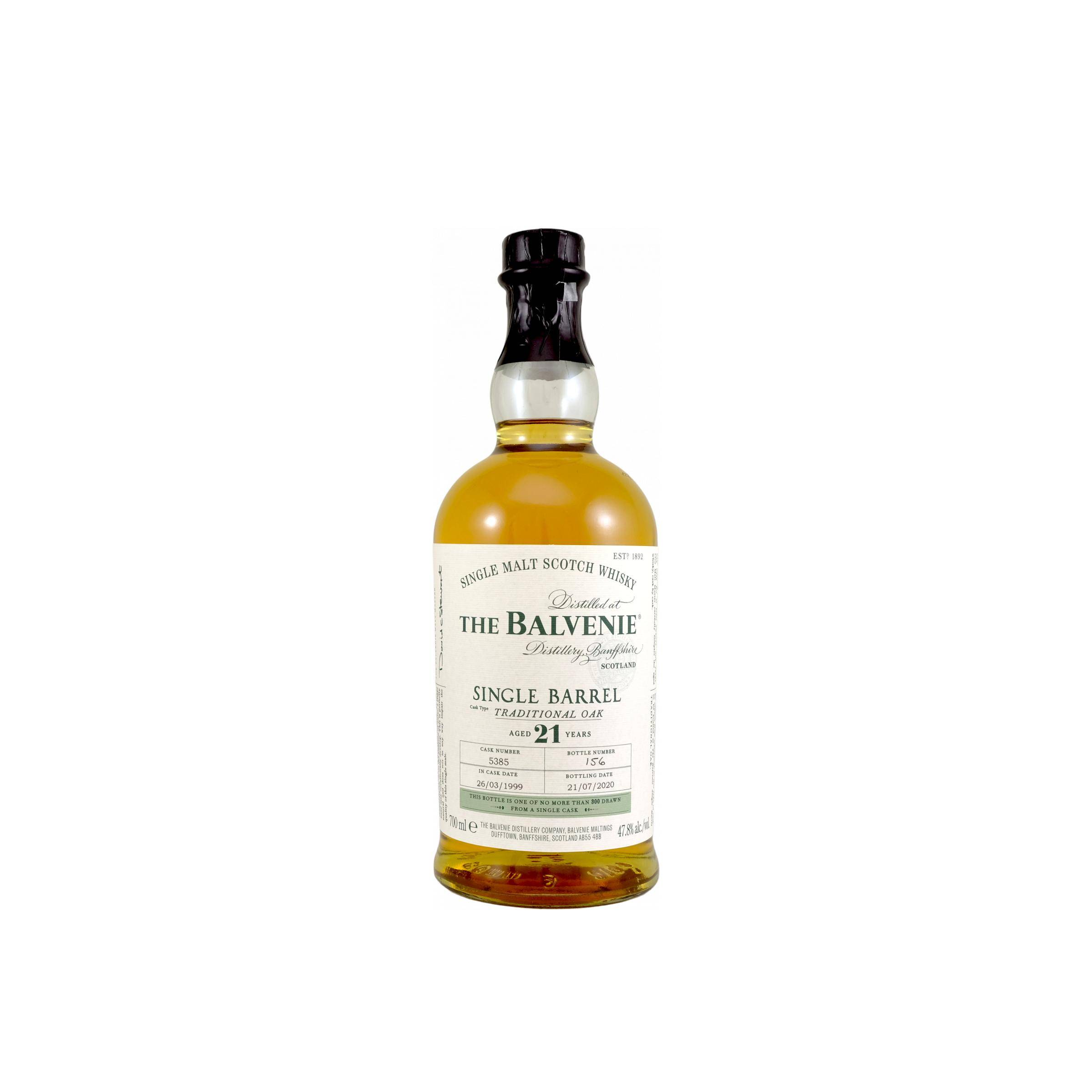 The Balvenie 1999 21 Years Single Malt Whisky