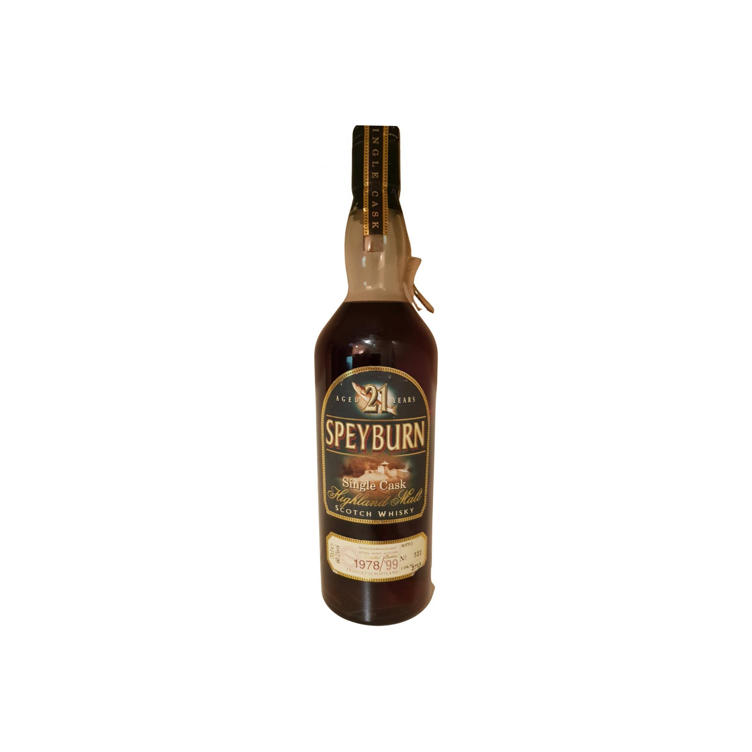 Spey Single Cask 1978 21 Years Single Malt Whisky