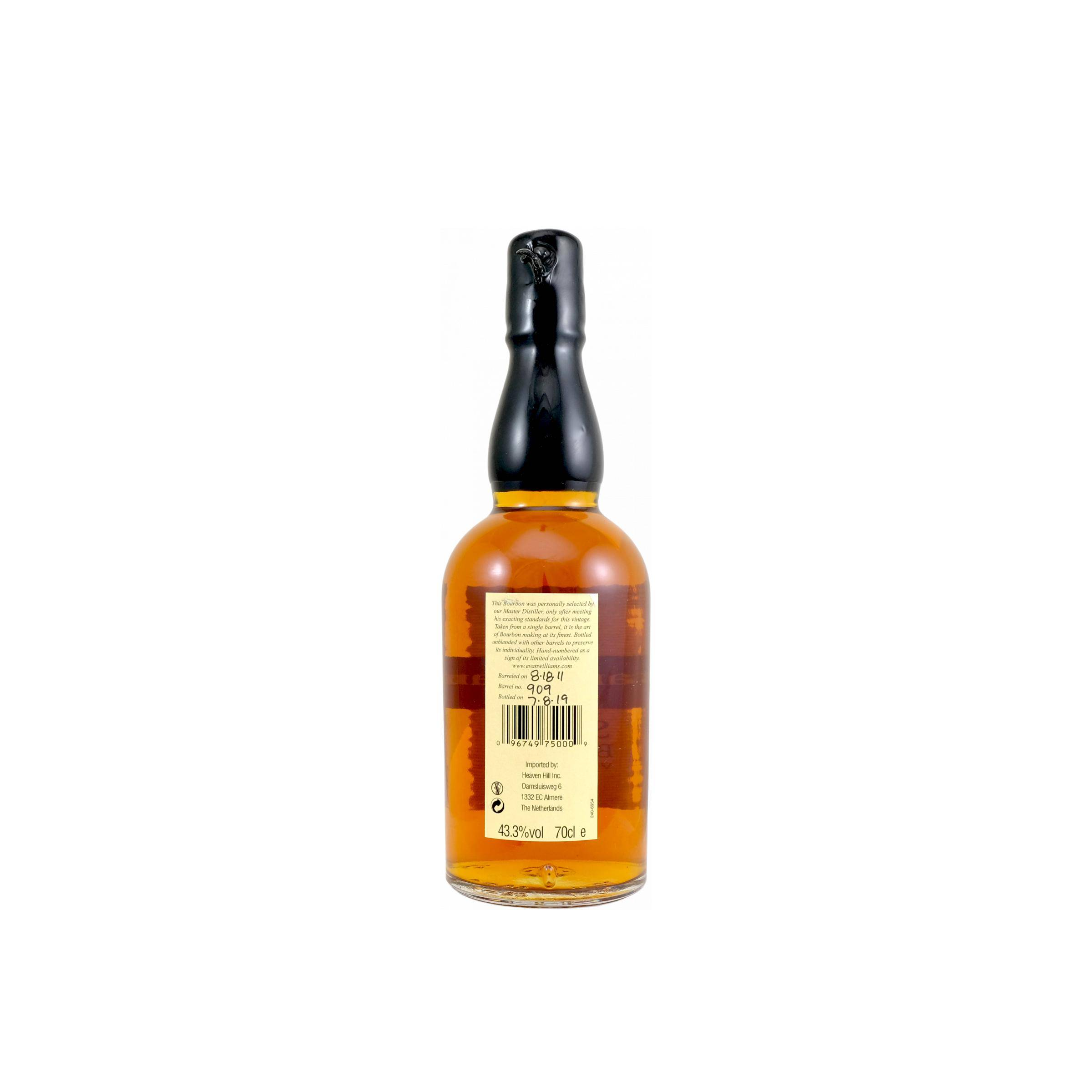 Evan Williams 2011 7 Years Bourbon Whisky 2