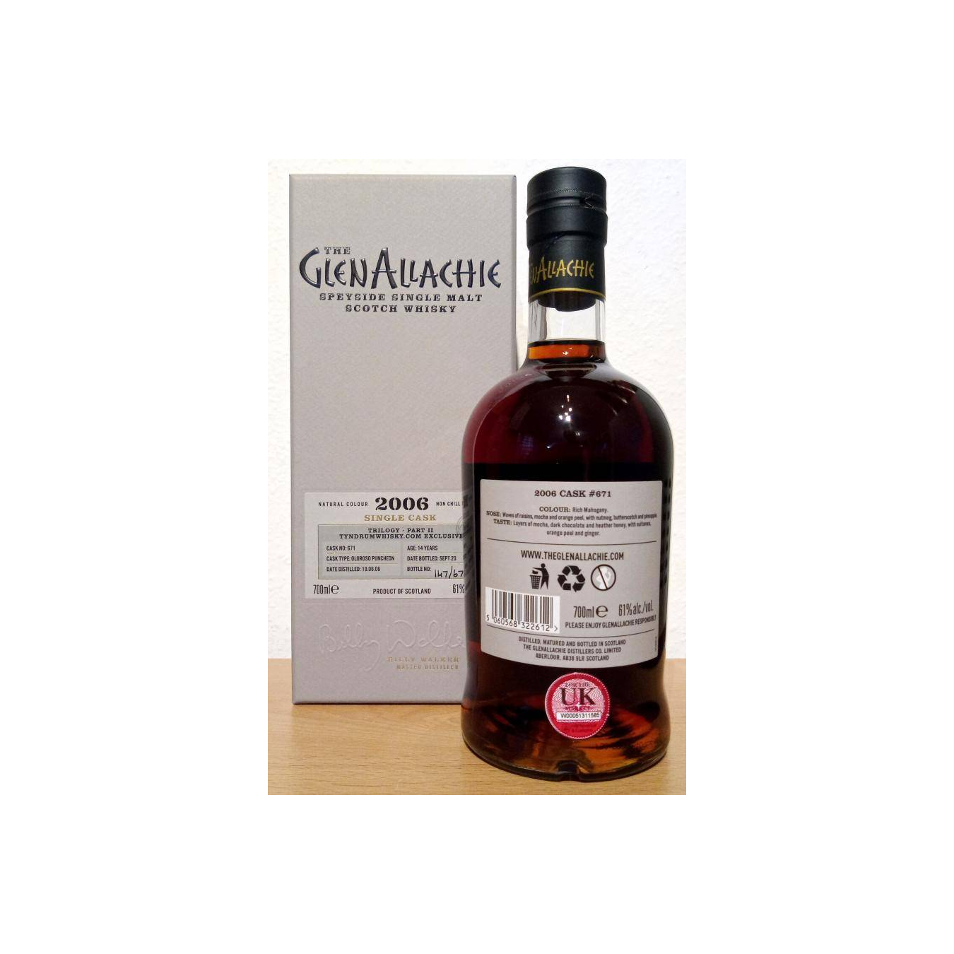 The GlenAllachie 2006 14 Years Single Malt Whisky 3