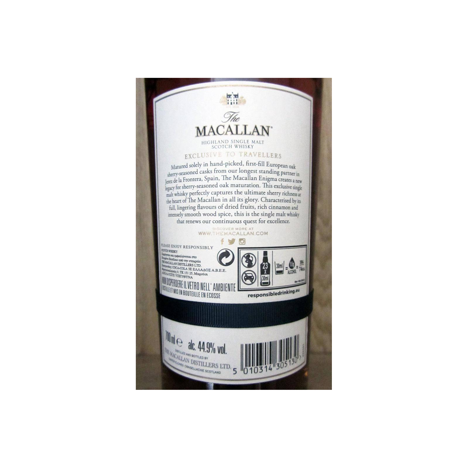 The Macallan Single Malt Whisky 2