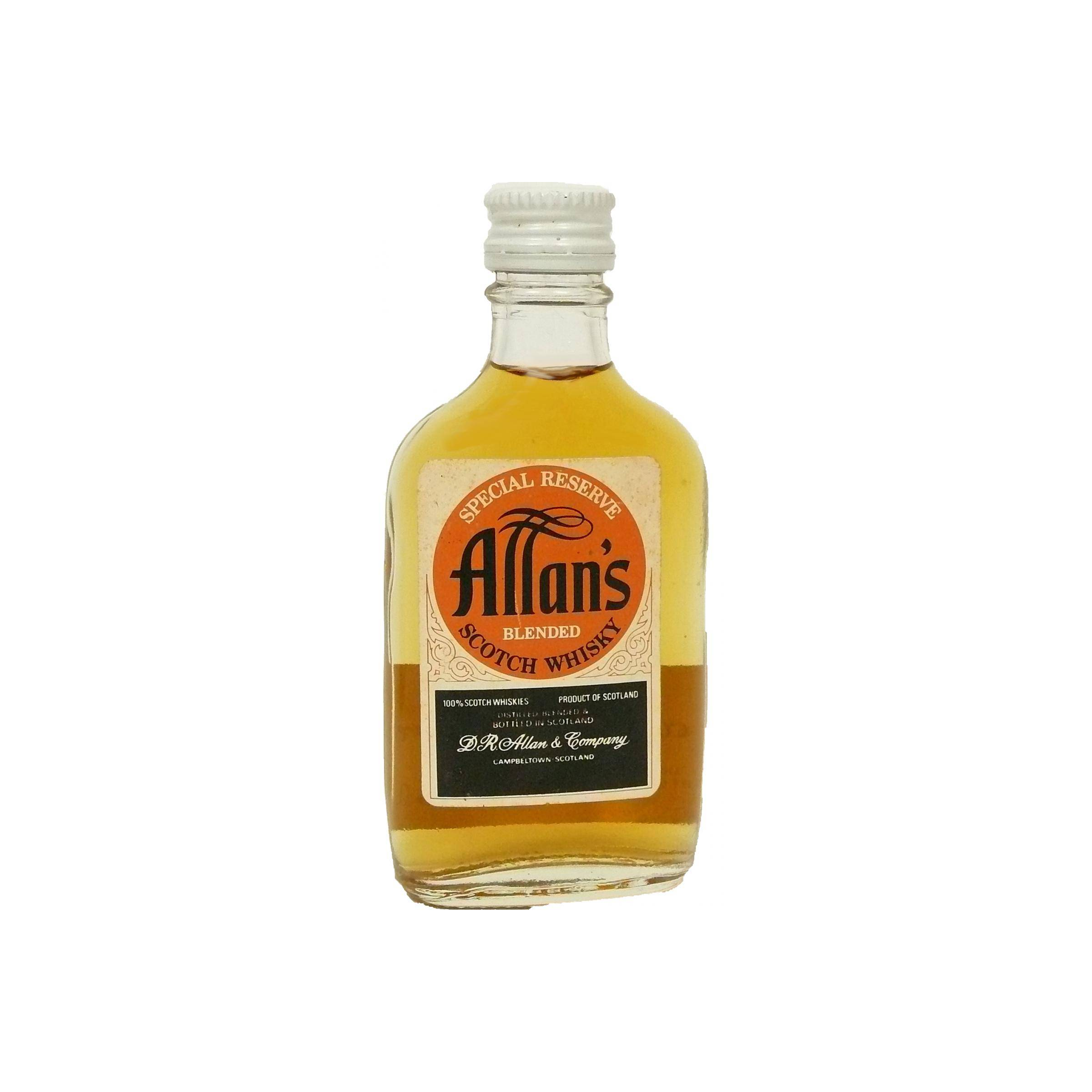 Allan's Special Reserve - Blended Scotch Whisky