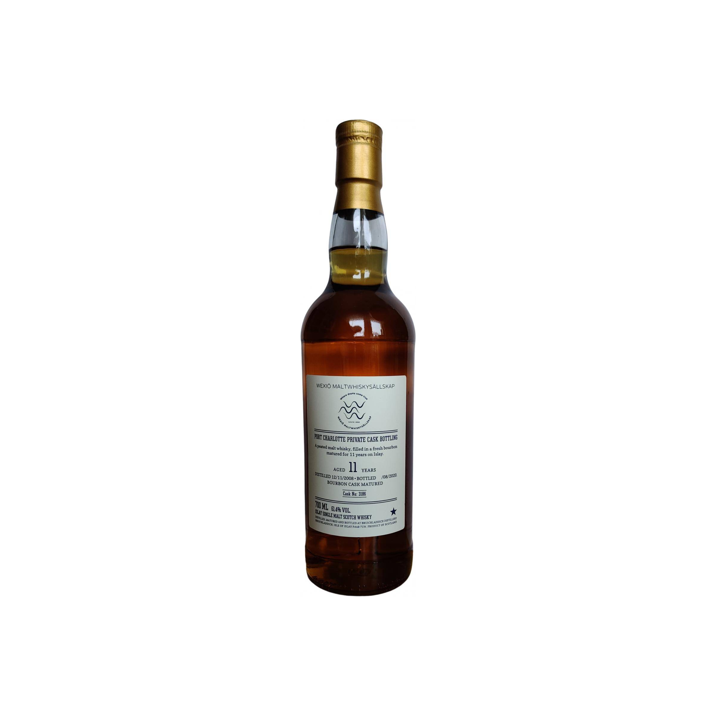 Port Charlotte Private Cask 11 Years Single Malt Whisky