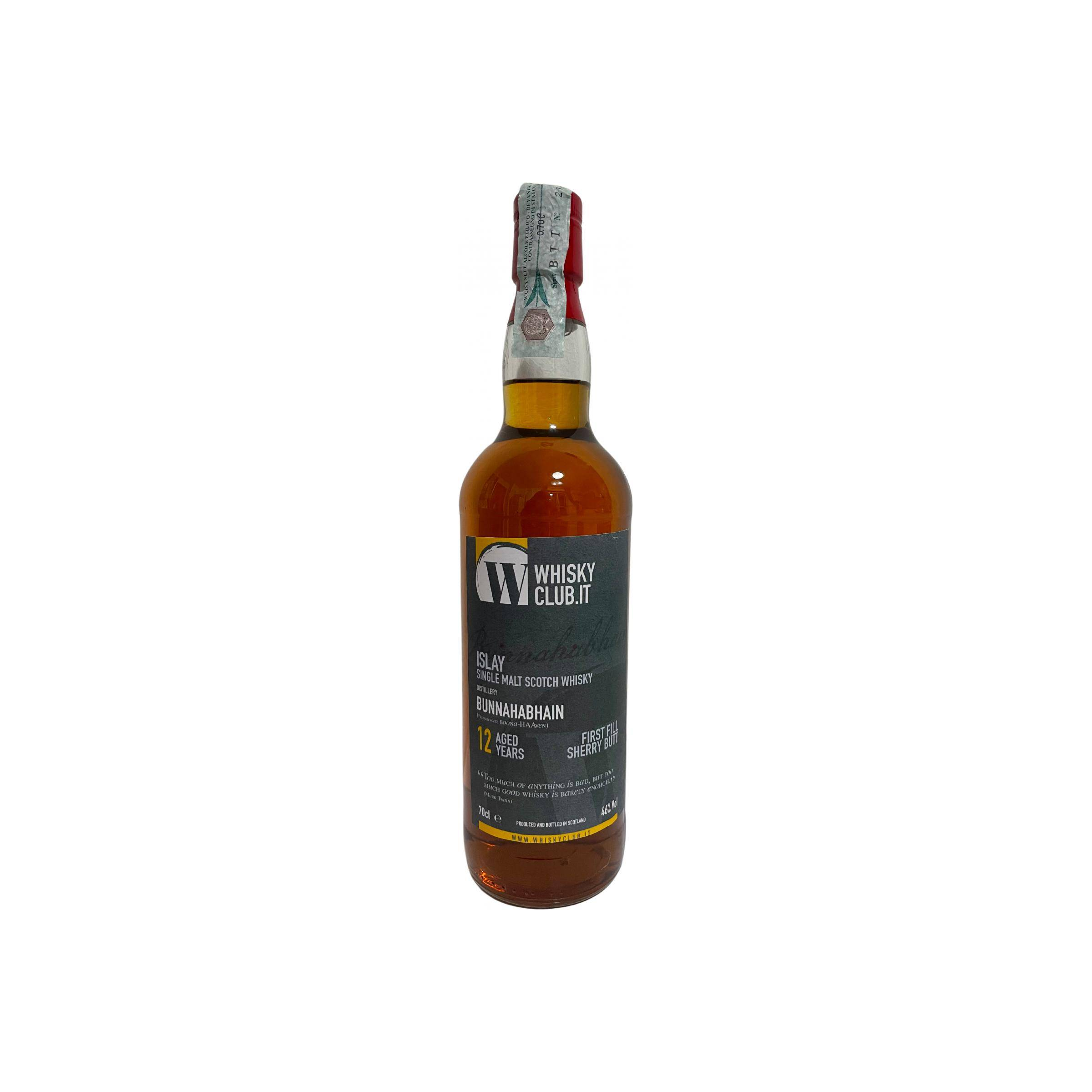 Bunnahabhain 12 Years Single Malt Whisky