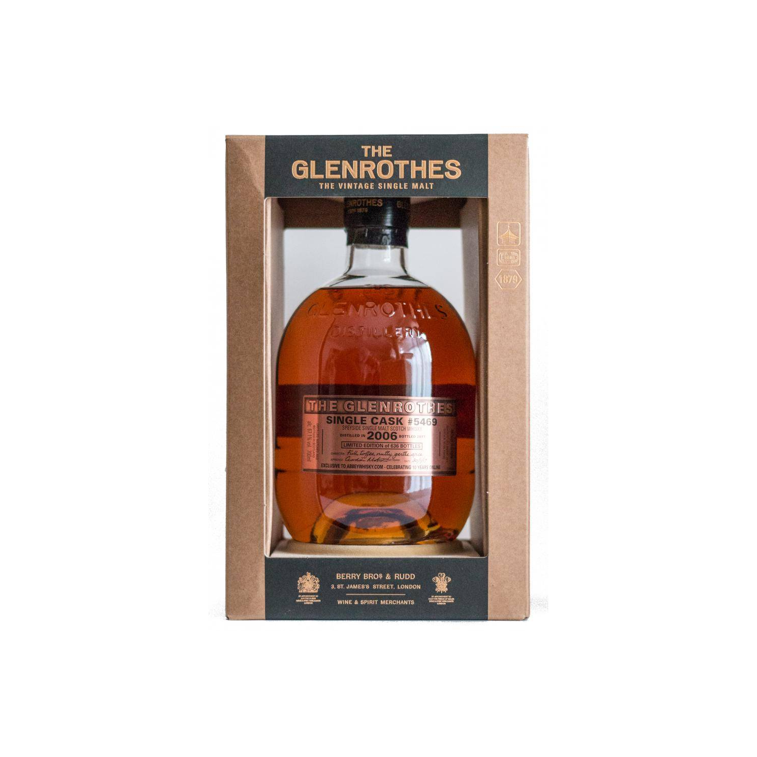 The Glenrothes Single Cask 2006 10 Years Single Malt Whisky 2