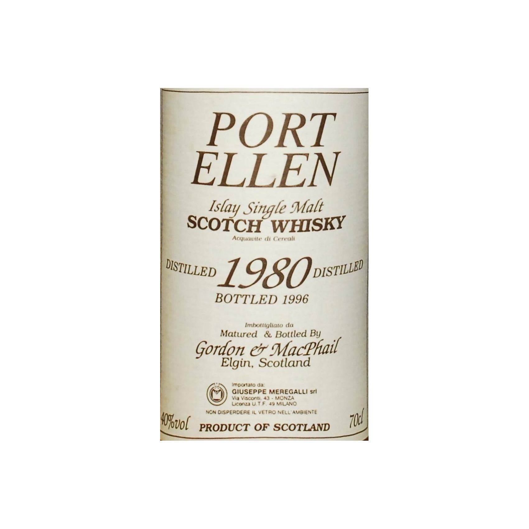 Port Ellen 1980 16 Years Single Malt Whisky