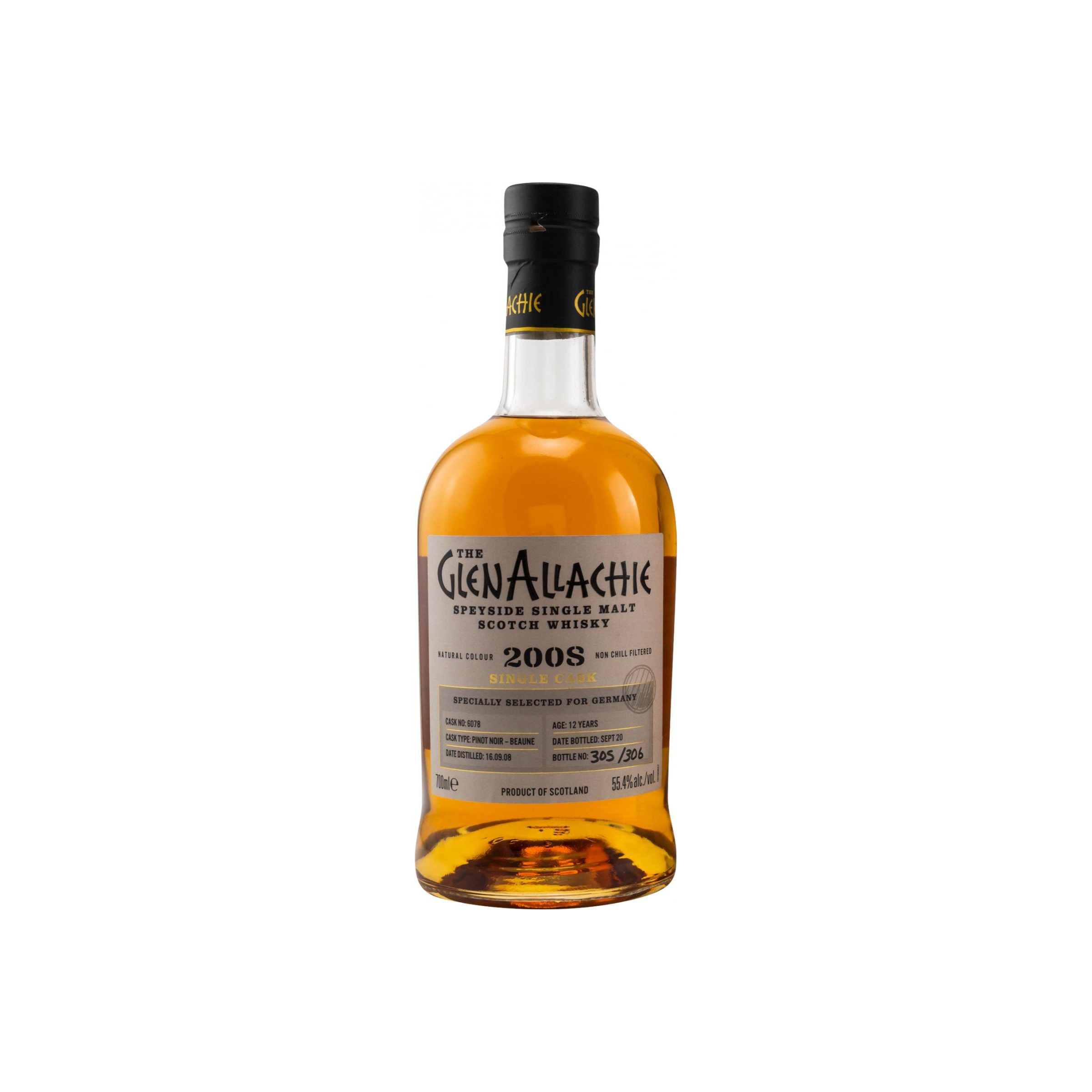 The GlenAllachie Single Cask 2008 12 Years Single Malt Whisky