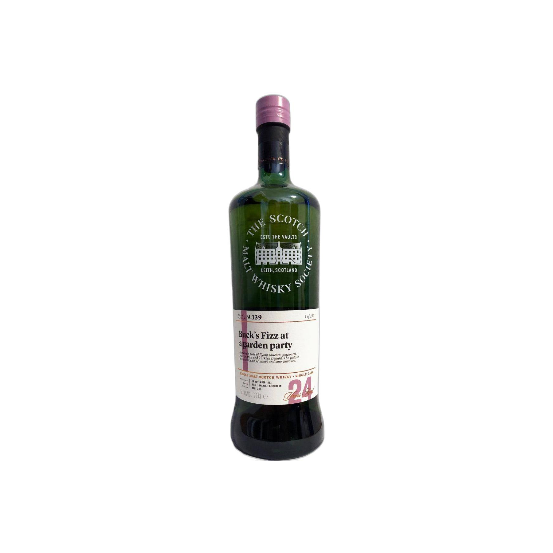 The Scotch Malt Whisky Society 1992 24 Years Single Malt Whisky