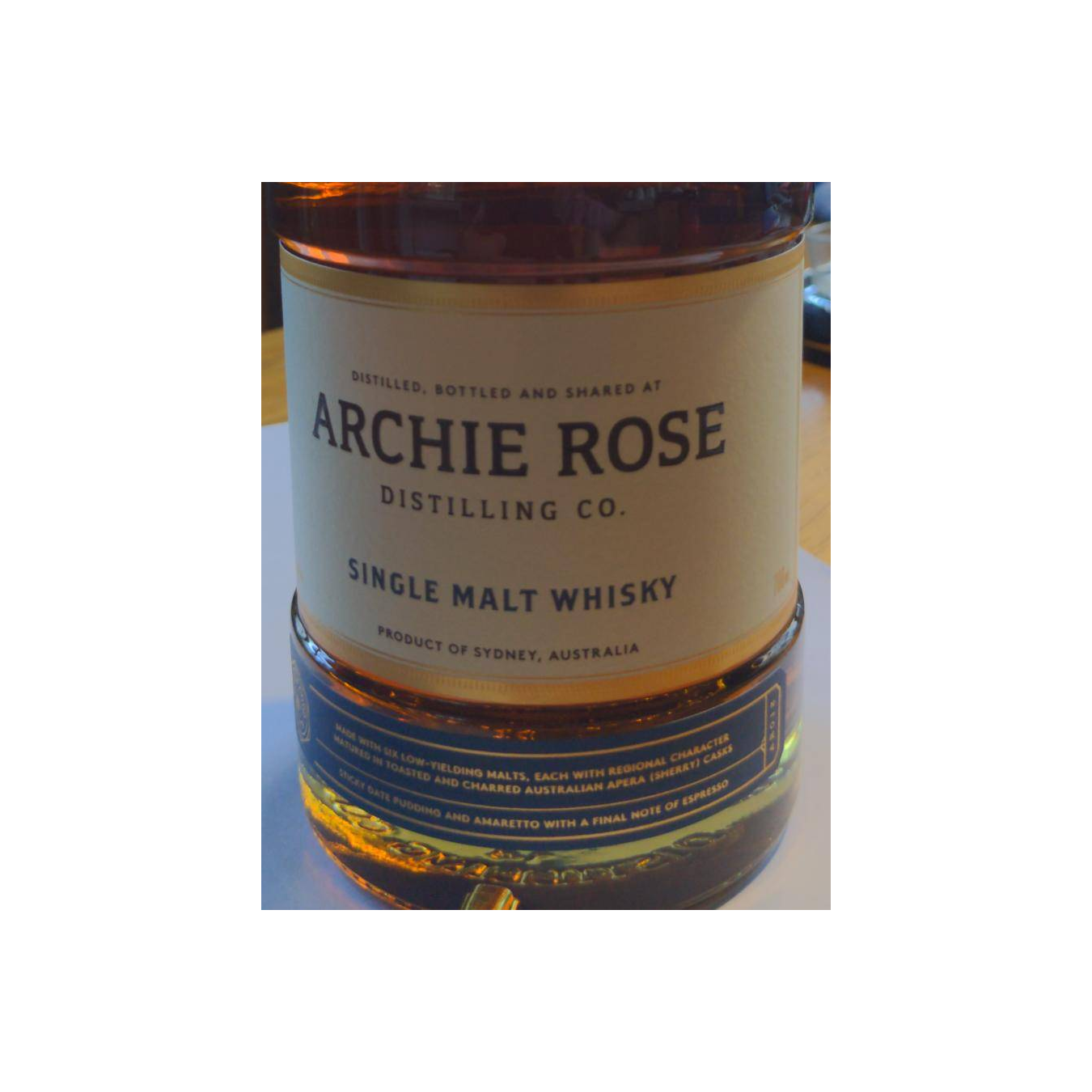 Archie Rose Single Malt Whisky 2