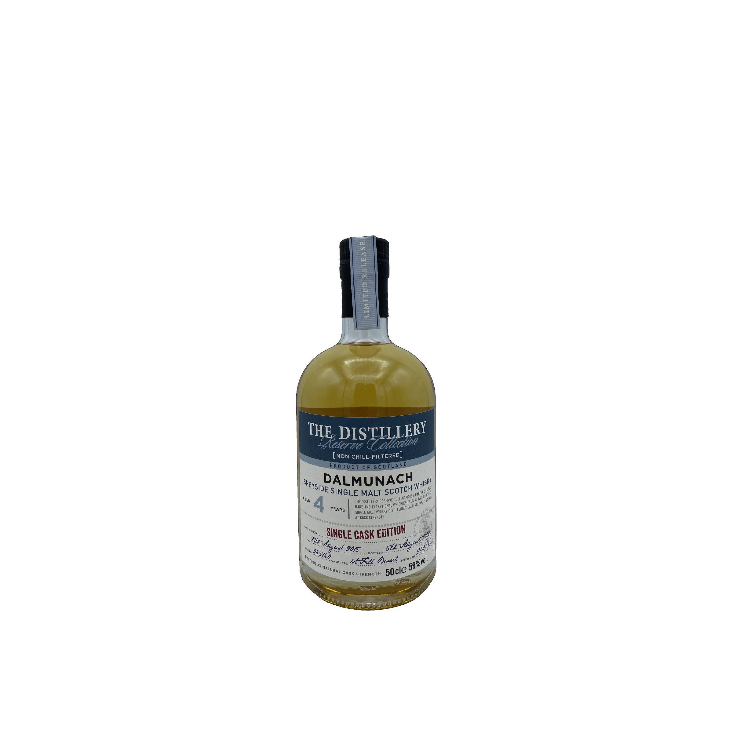 Dalmunach 2015 4 Years Single Malt Whisky