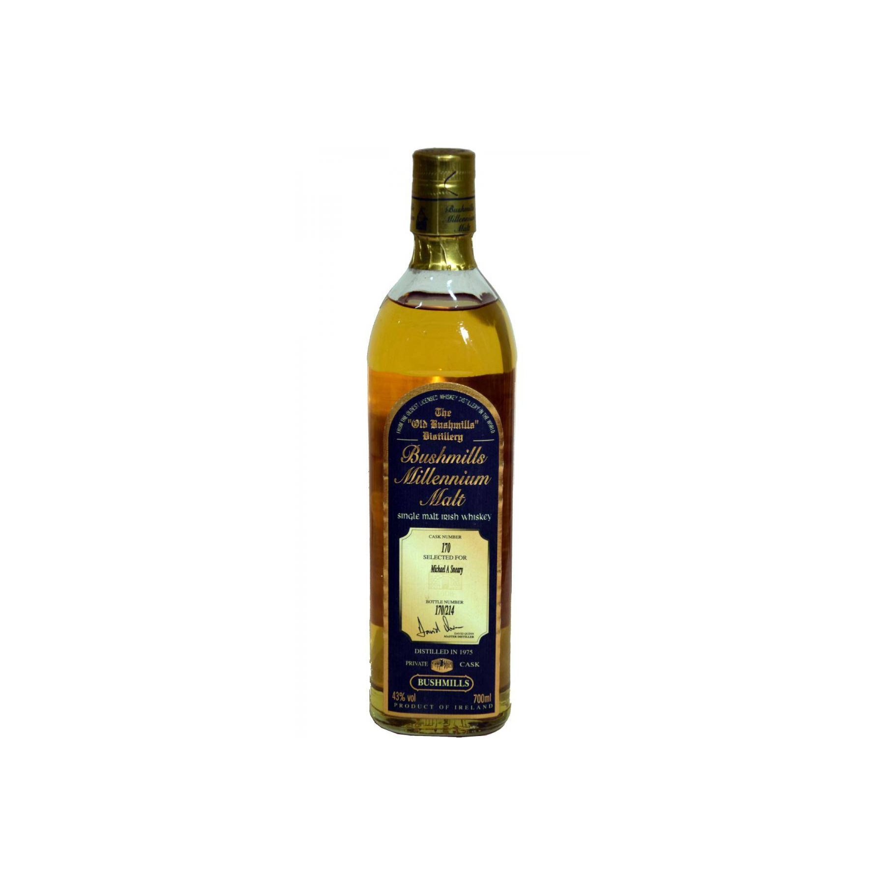 Bushmills 1975 25 Years Single Malt Whisky
